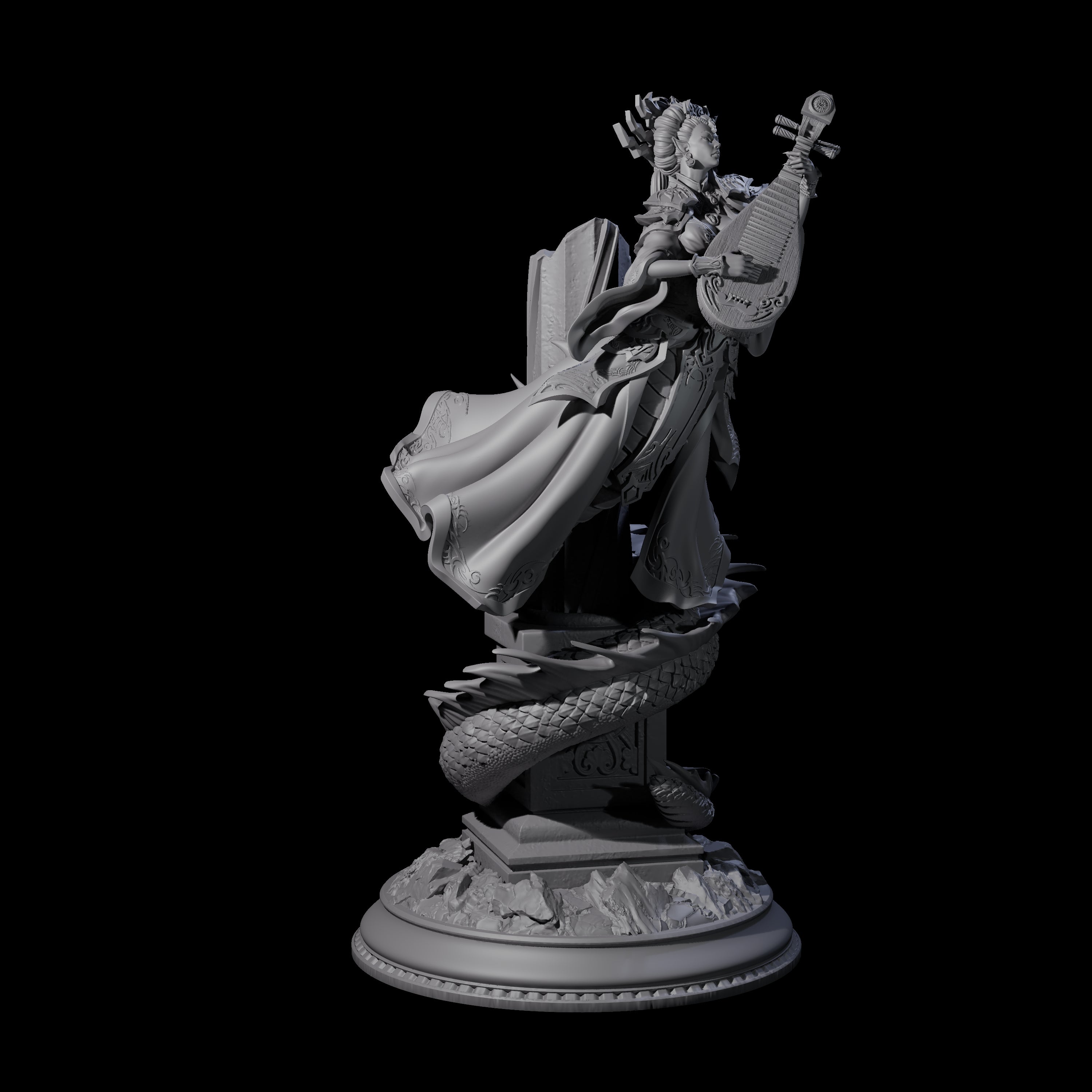 Deceitful Lamia Miniature for Dungeons and Dragons, Pathfinder or other TTRPGs