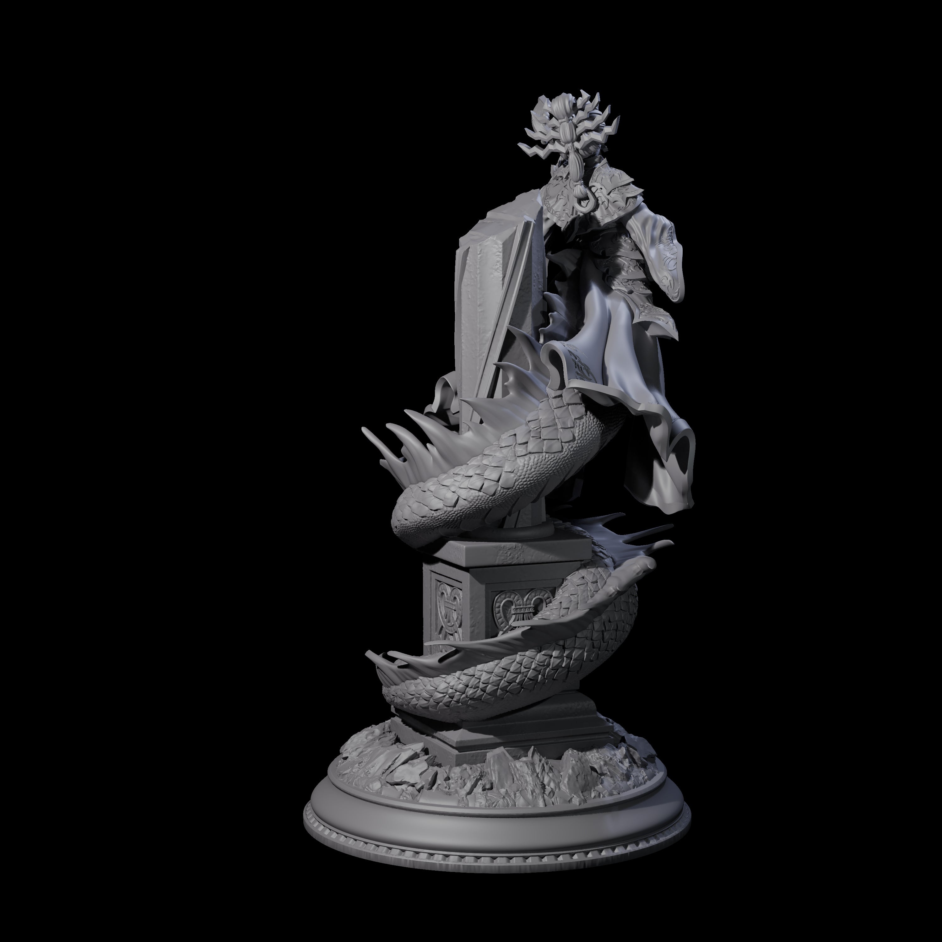 Deceitful Lamia Miniature for Dungeons and Dragons, Pathfinder or other TTRPGs