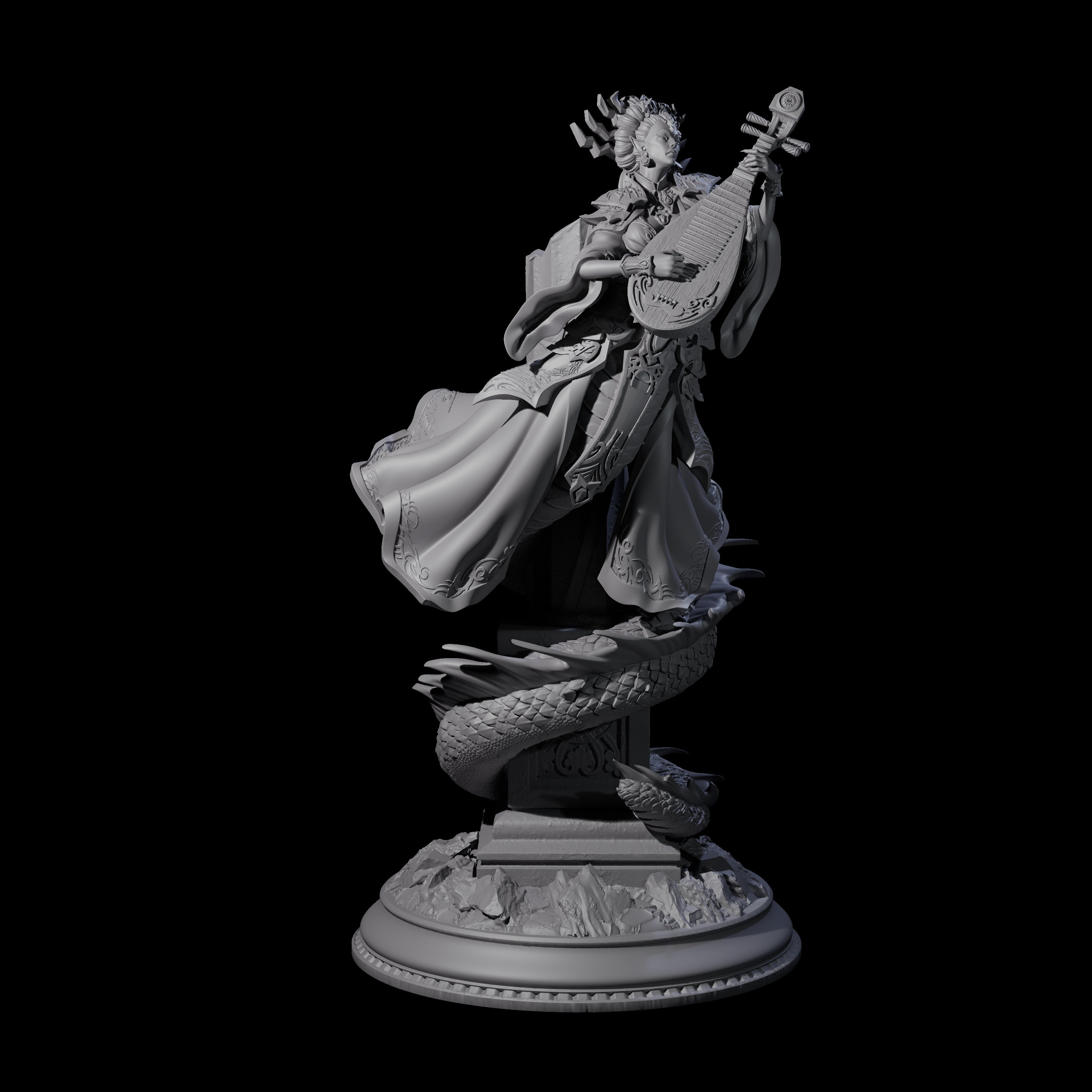 Deceitful Lamia Miniature for Dungeons and Dragons, Pathfinder or other TTRPGs