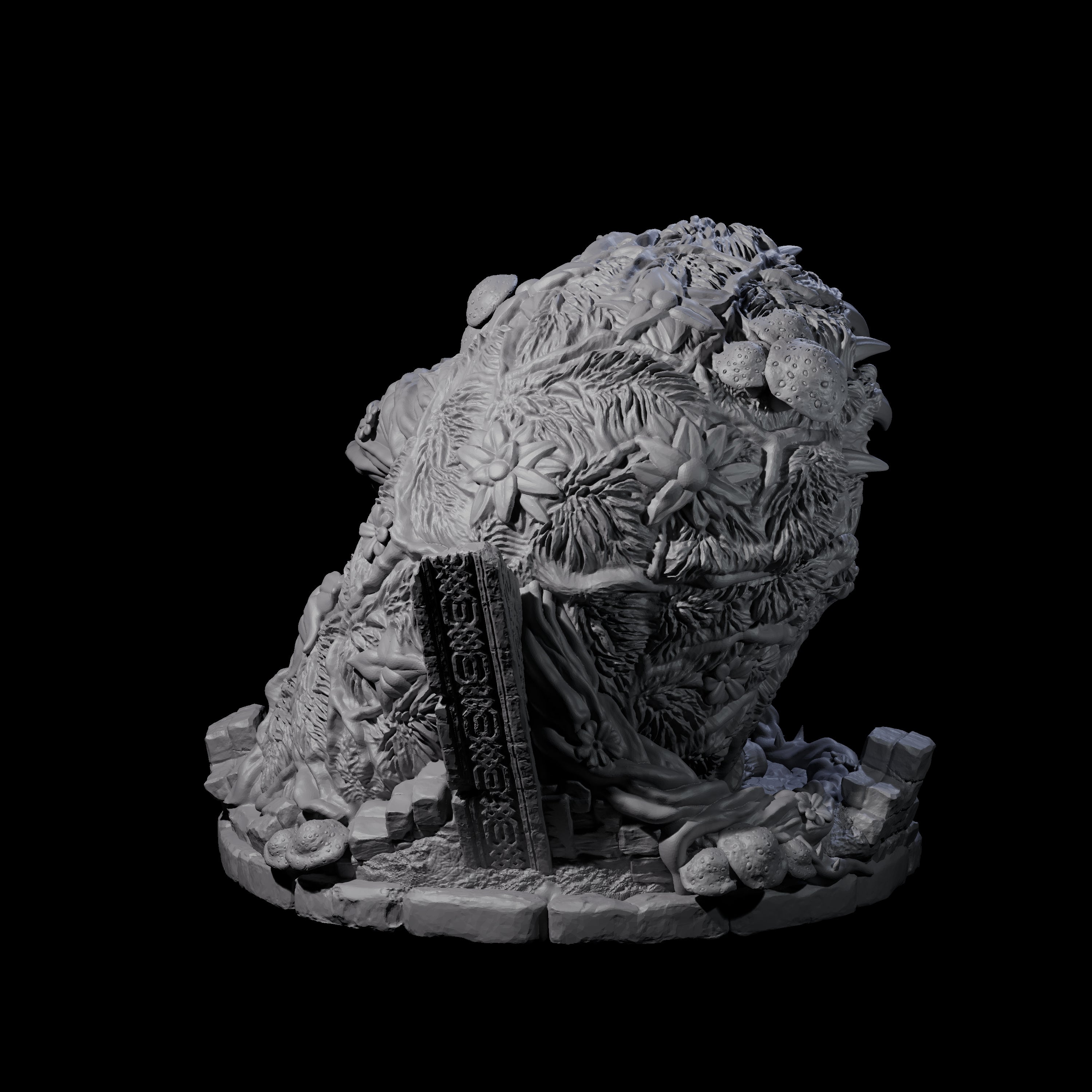 Decomposing Tendriculos Miniature for Dungeons and Dragons, Pathfinder or other TTRPGs