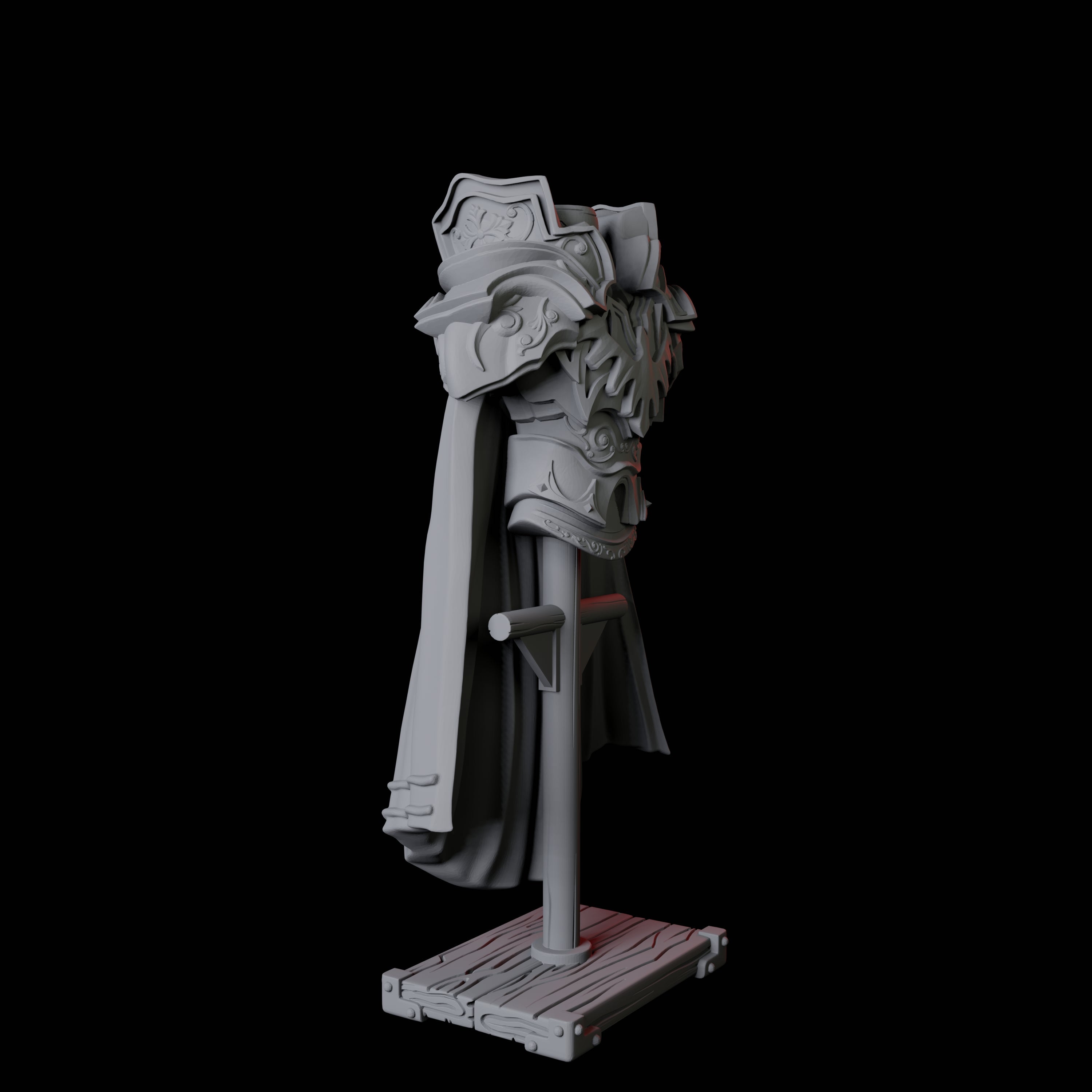 Decorative Armour on a stand Miniature for Dungeons and Dragons, Pathfinder or other TTRPGs