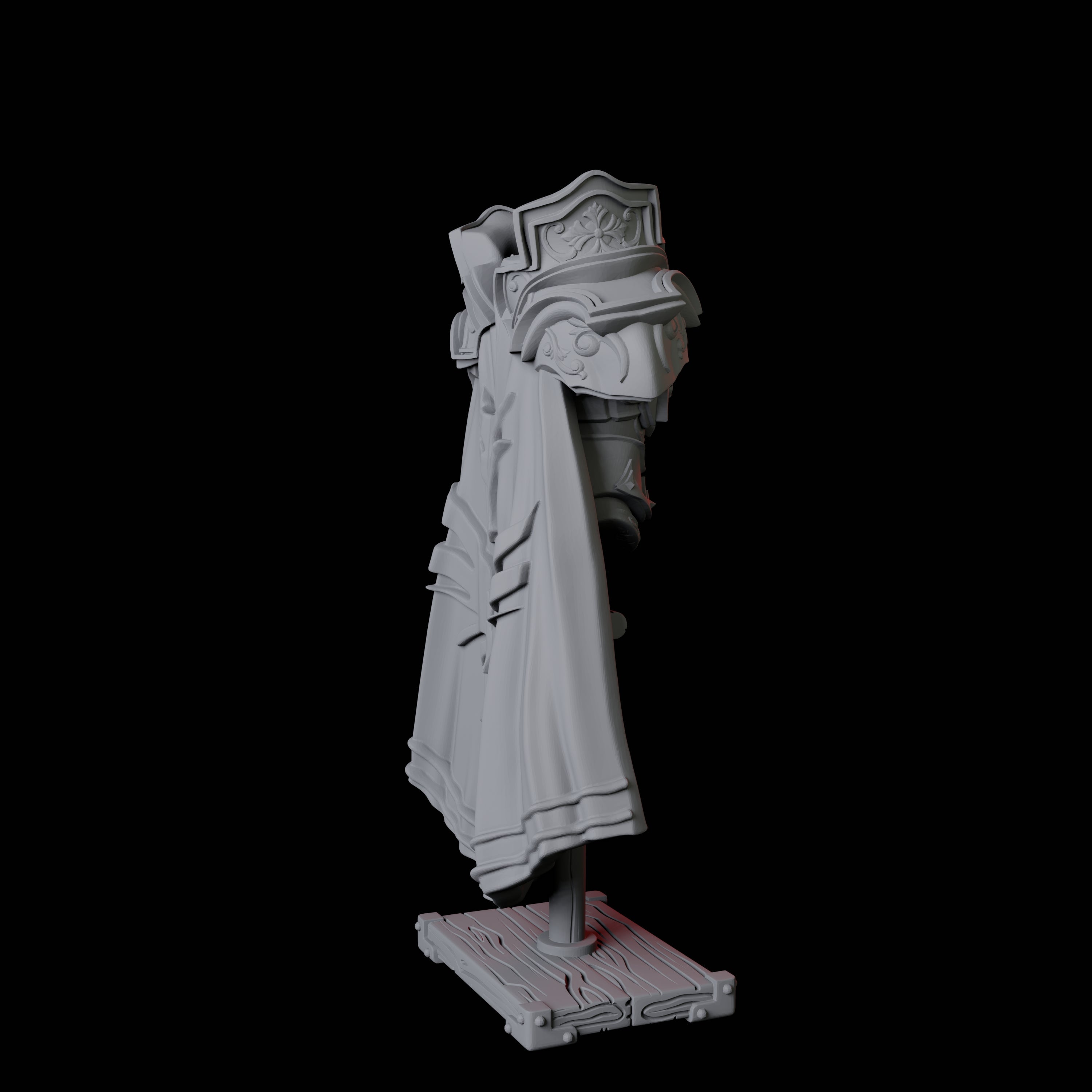 Decorative Armour on a stand Miniature for Dungeons and Dragons, Pathfinder or other TTRPGs