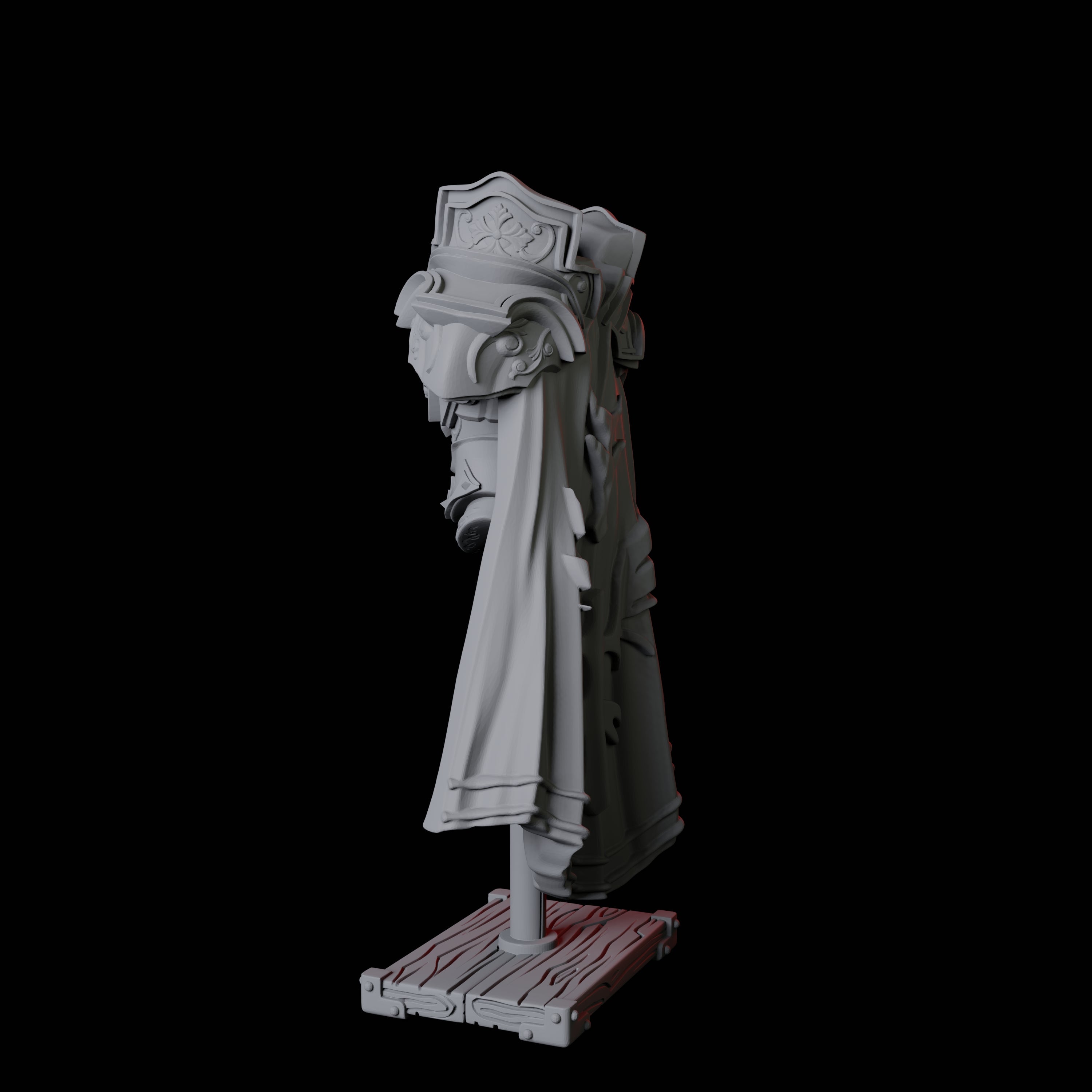 Decorative Armour on a stand Miniature for Dungeons and Dragons, Pathfinder or other TTRPGs