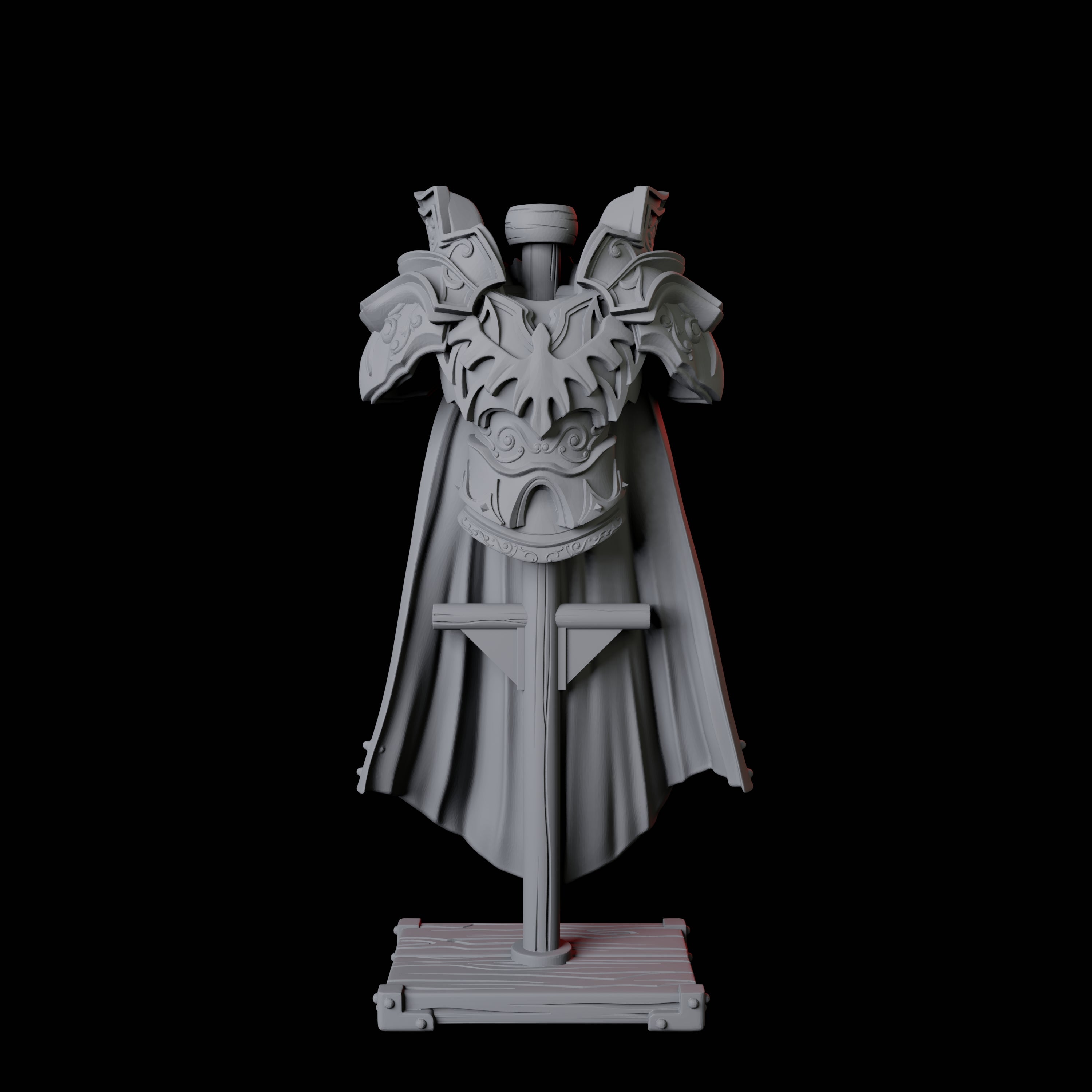 Decorative Armour on a stand Miniature for Dungeons and Dragons, Pathfinder or other TTRPGs