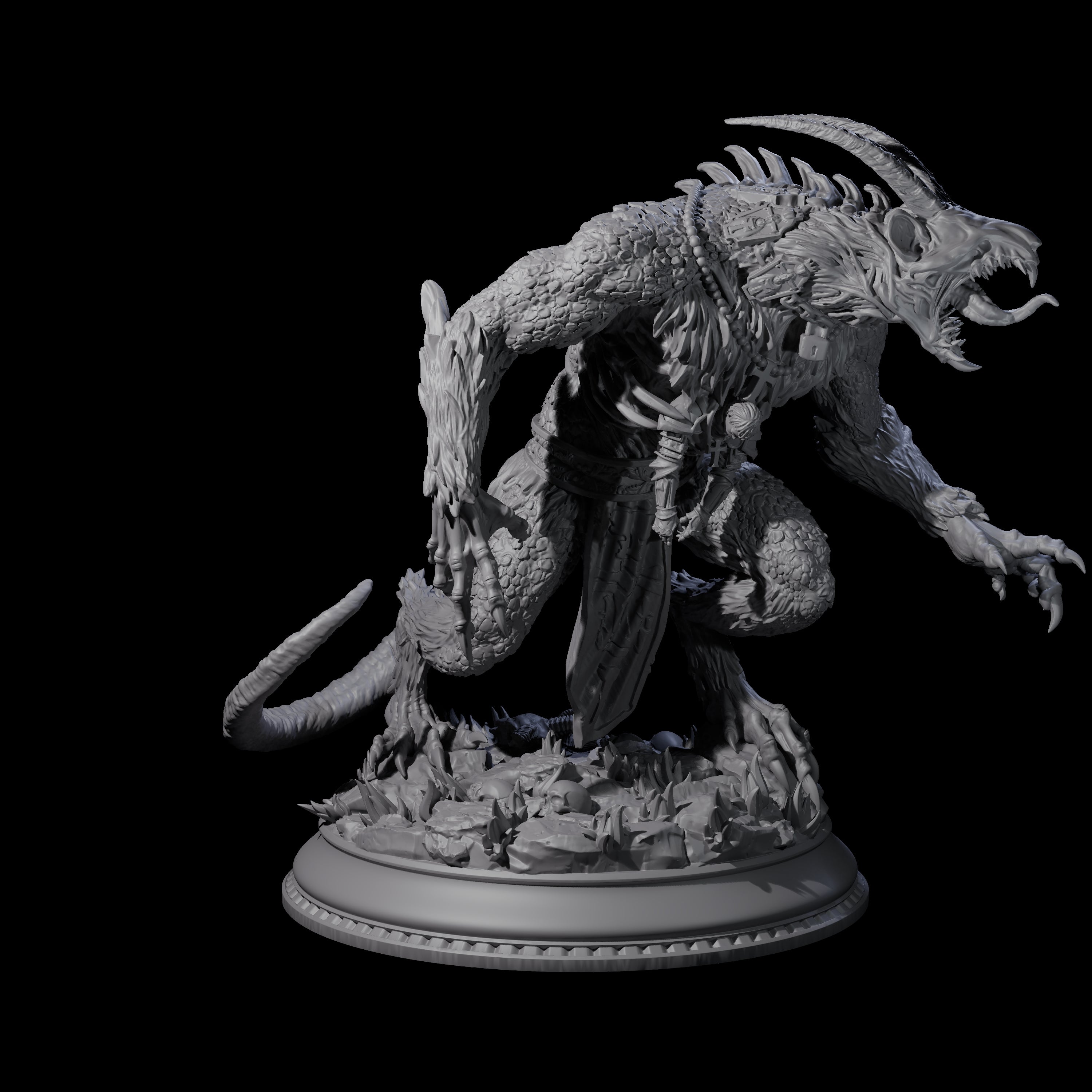 Deep Eldritch Horror Miniature for Dungeons and Dragons, Pathfinder or other TTRPGs