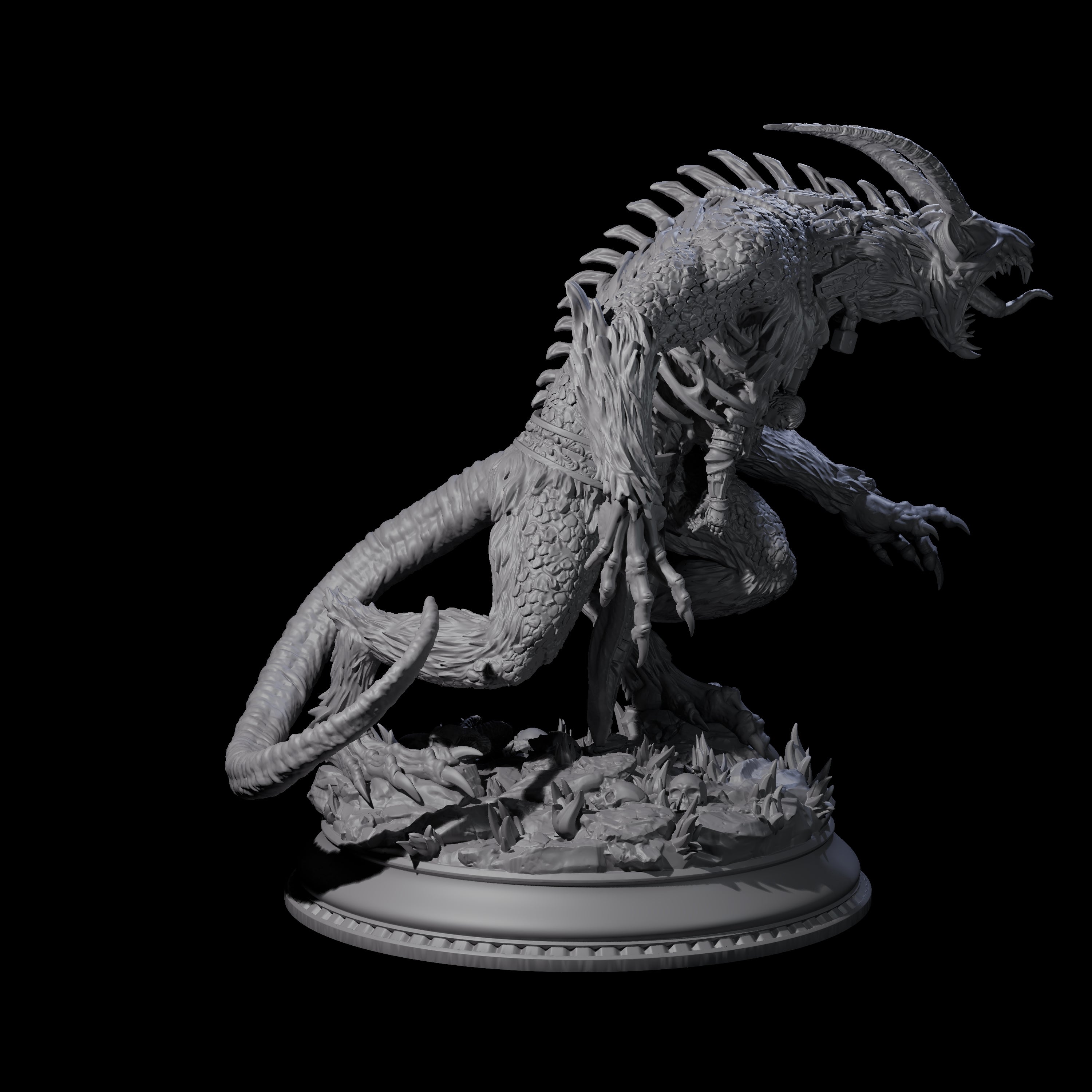Deep Eldritch Horror Miniature for Dungeons and Dragons, Pathfinder or other TTRPGs