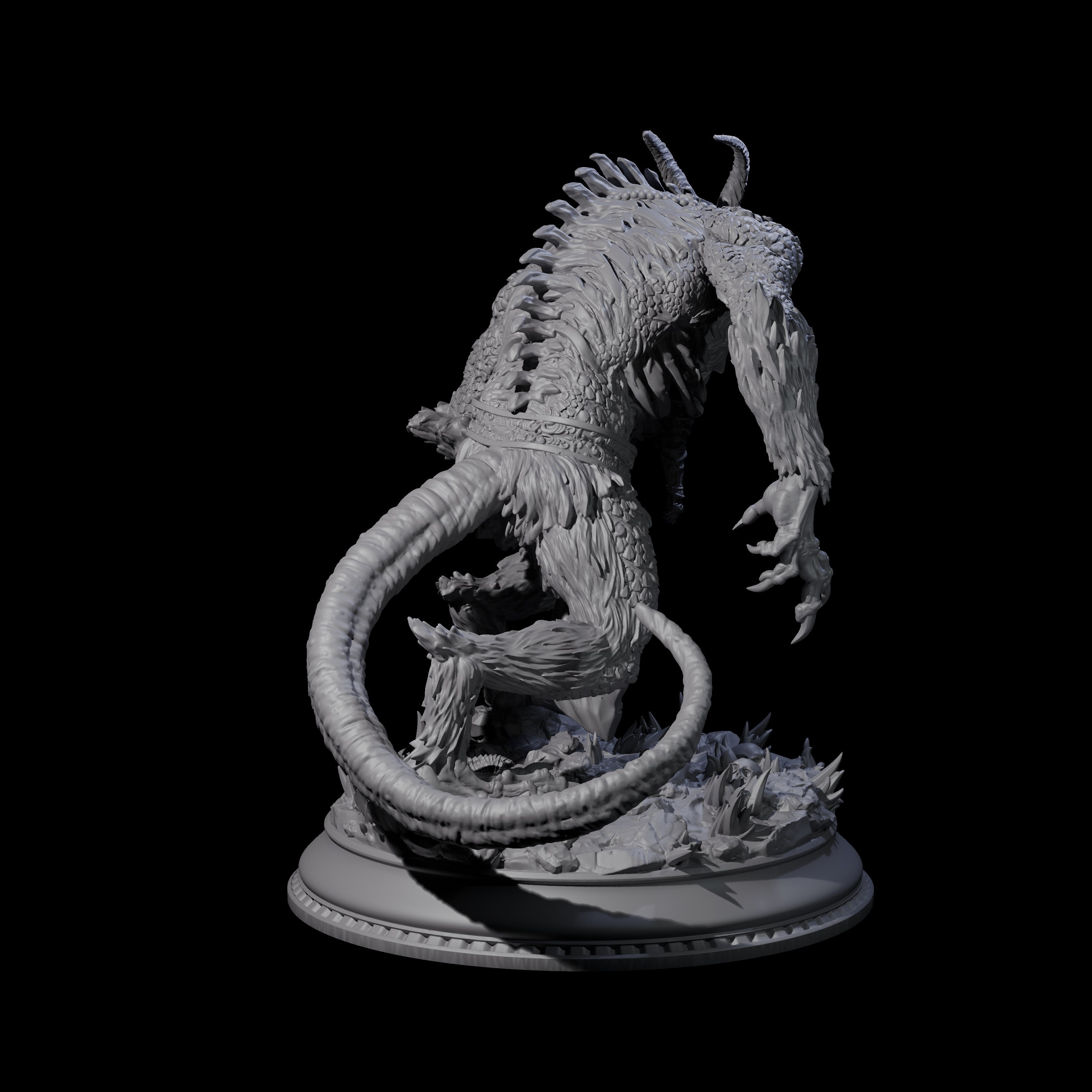Deep Eldritch Horror Miniature for Dungeons and Dragons, Pathfinder or other TTRPGs