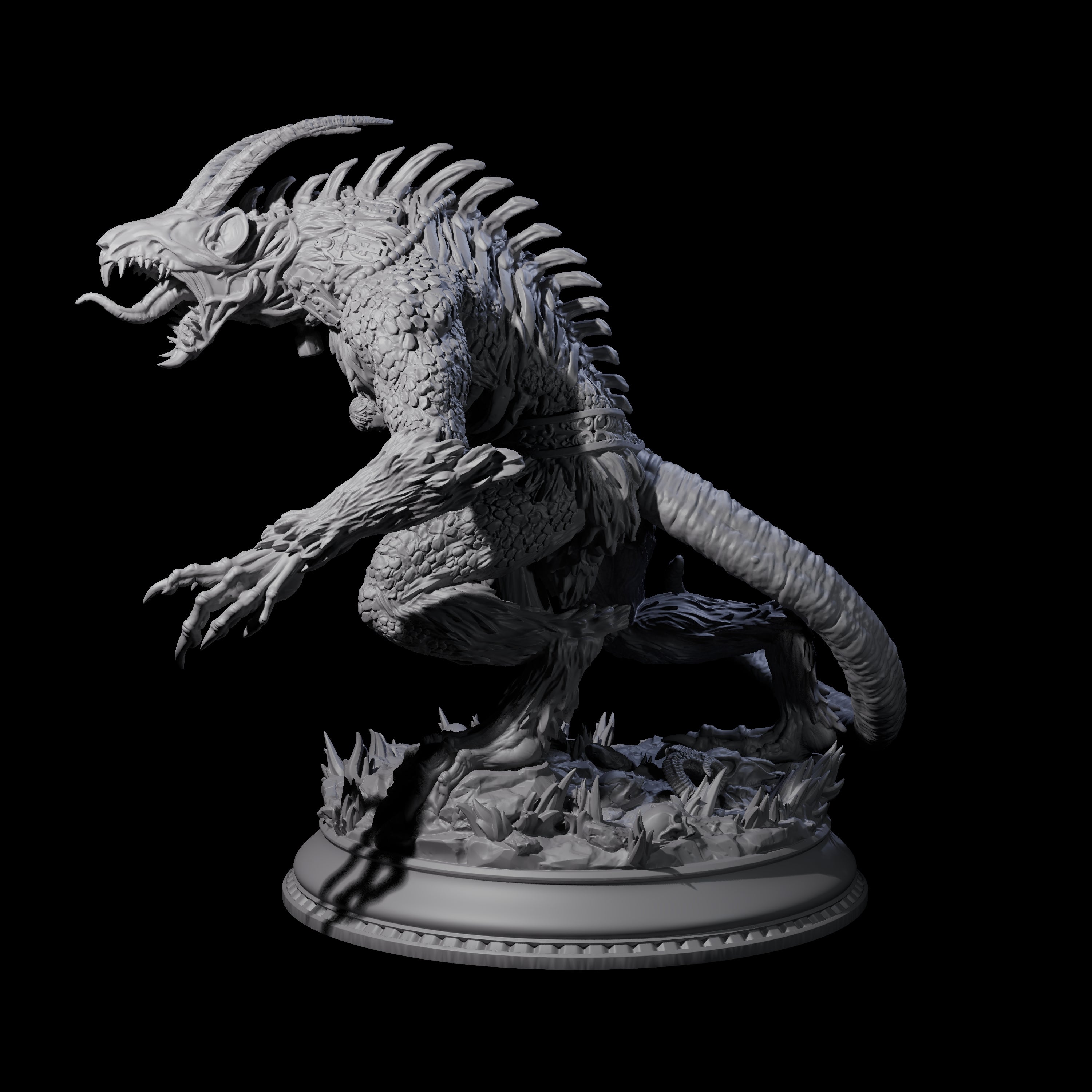 Deep Eldritch Horror Miniature for Dungeons and Dragons, Pathfinder or other TTRPGs