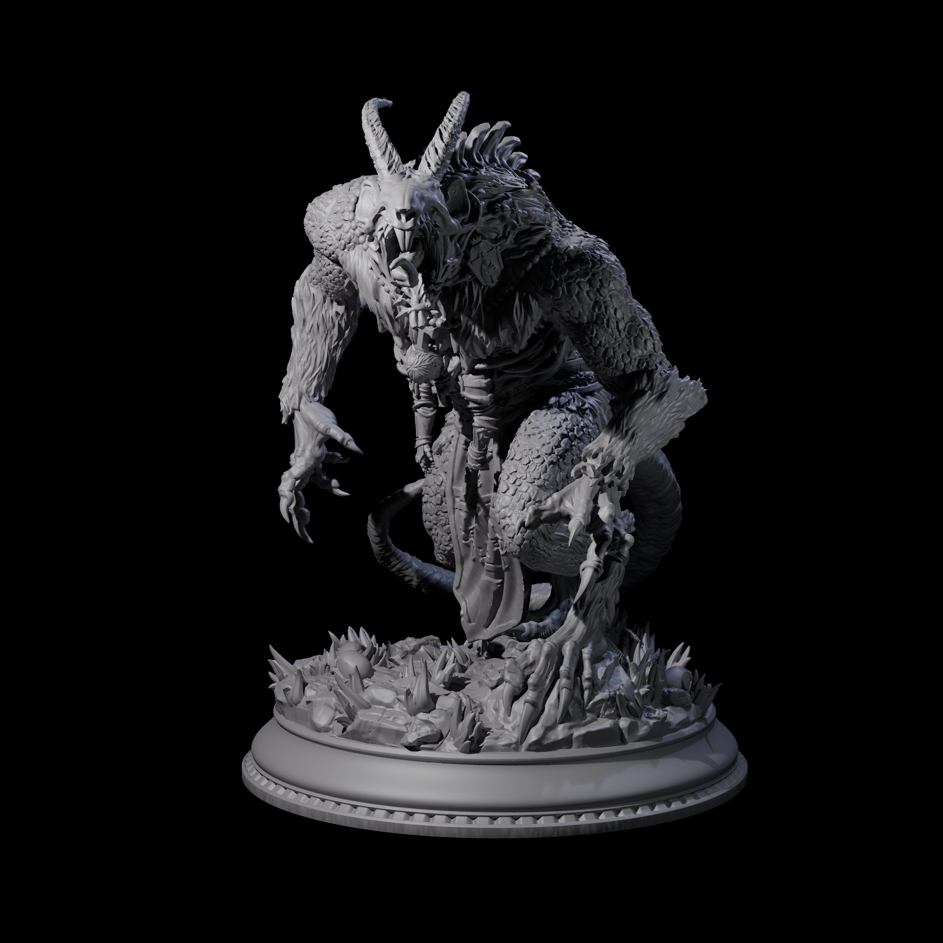 Deep Eldritch Horror Miniature for Dungeons and Dragons, Pathfinder or other TTRPGs