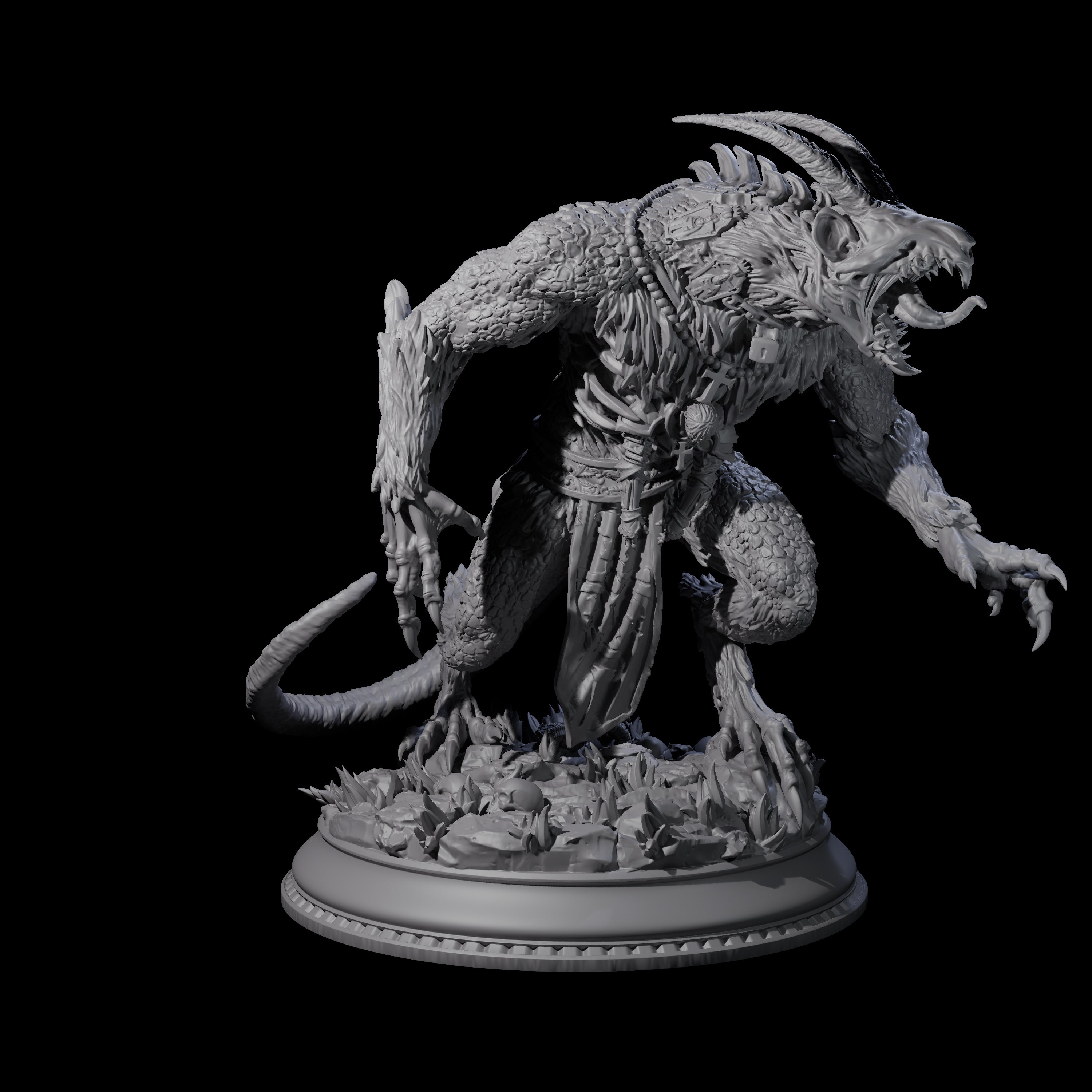 Deep Eldritch Horror Miniature for Dungeons and Dragons, Pathfinder or other TTRPGs