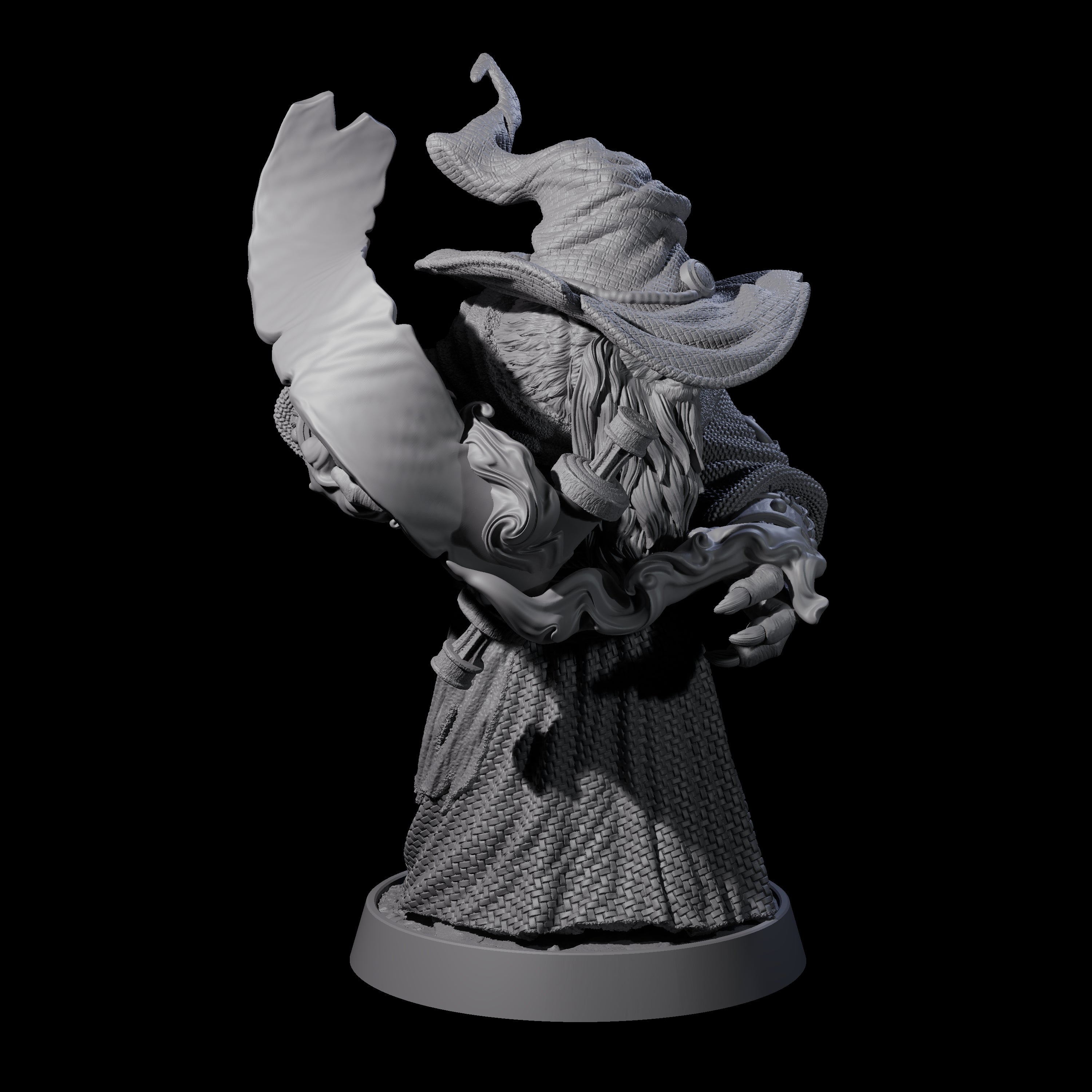 Deep Forest Ursine Tribe Miniature for Dungeons and Dragons, Pathfinder or other TTRPGs