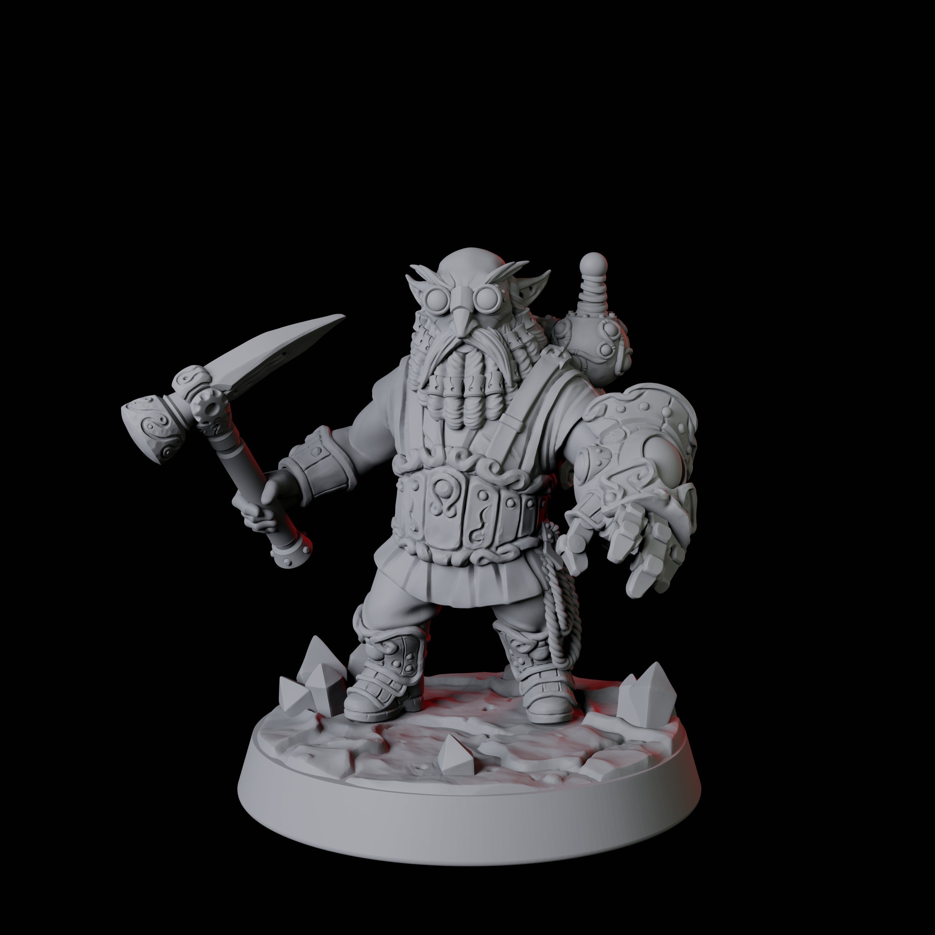 Deep Gnome Artificer A Miniature for Dungeons and Dragons, Pathfinder or other TTRPGs