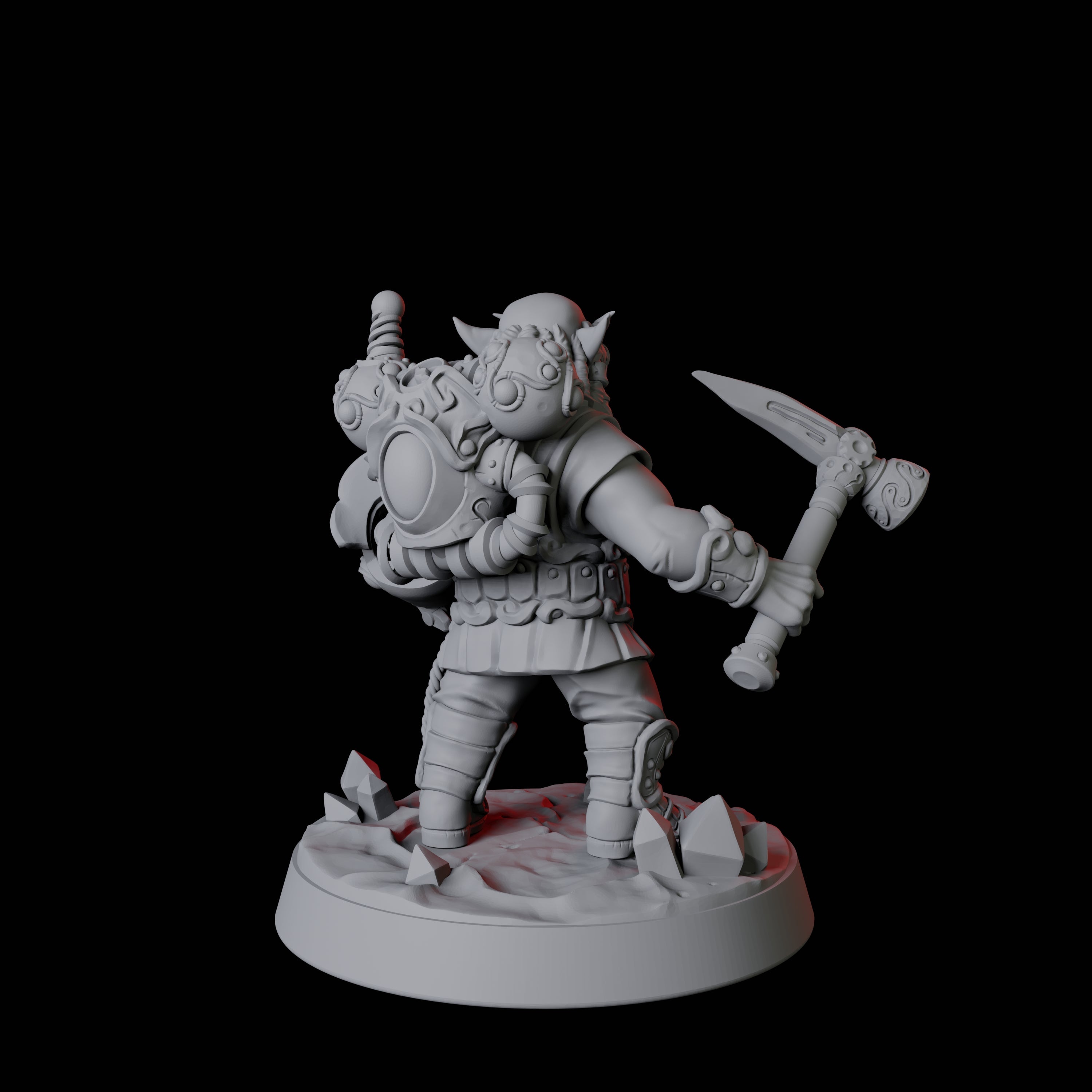 Deep Gnome Artificer A Miniature for Dungeons and Dragons, Pathfinder or other TTRPGs
