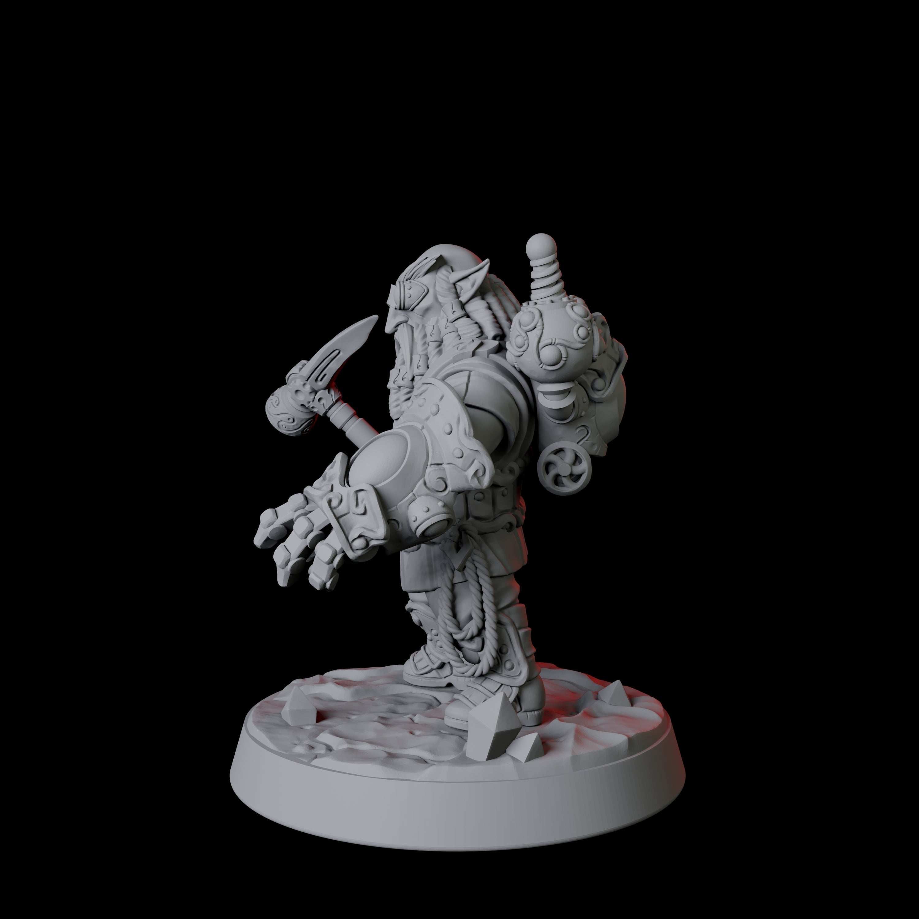 Deep Gnome Artificer A Miniature for Dungeons and Dragons, Pathfinder or other TTRPGs