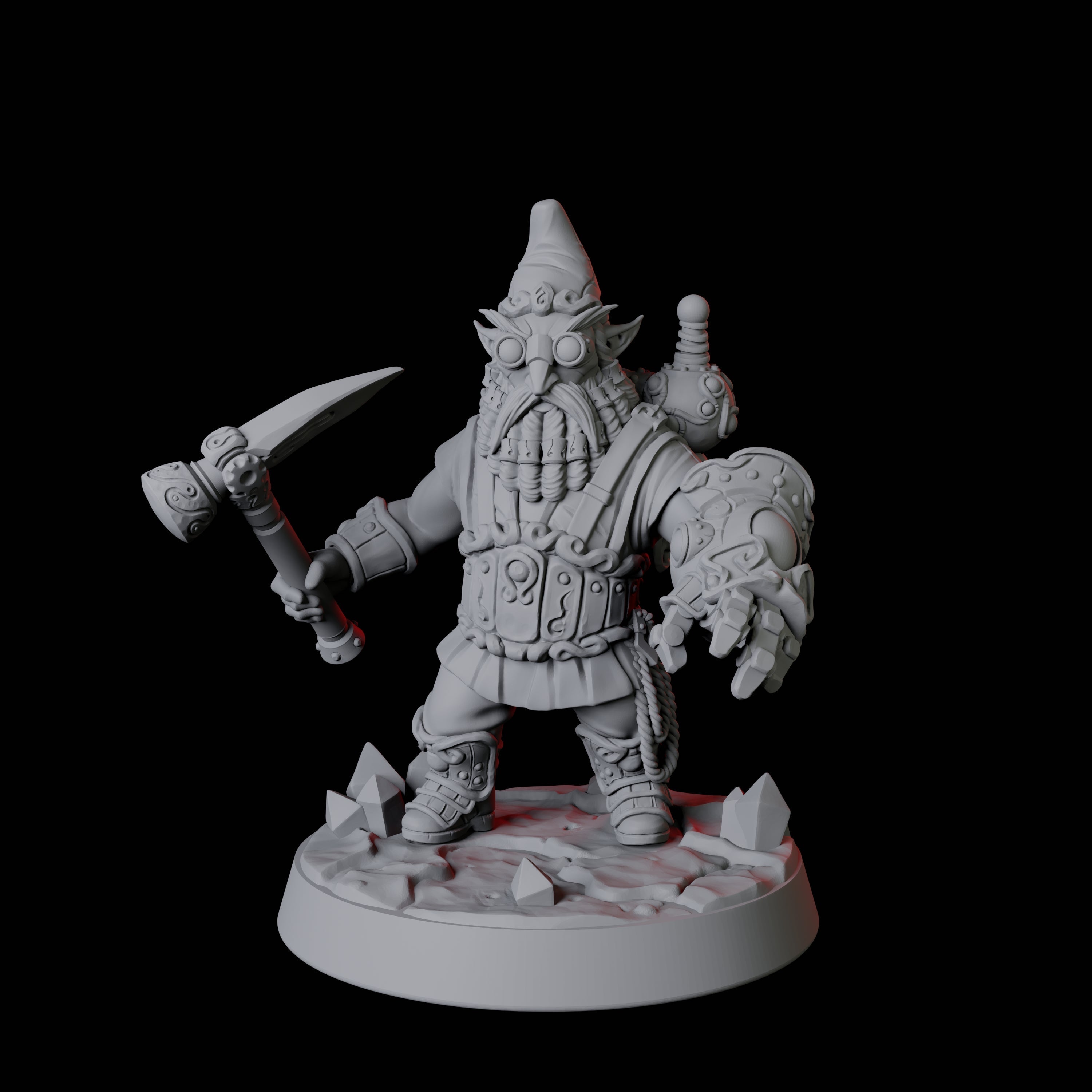 Deep Gnome Artificer A Miniature for Dungeons and Dragons, Pathfinder or other TTRPGs