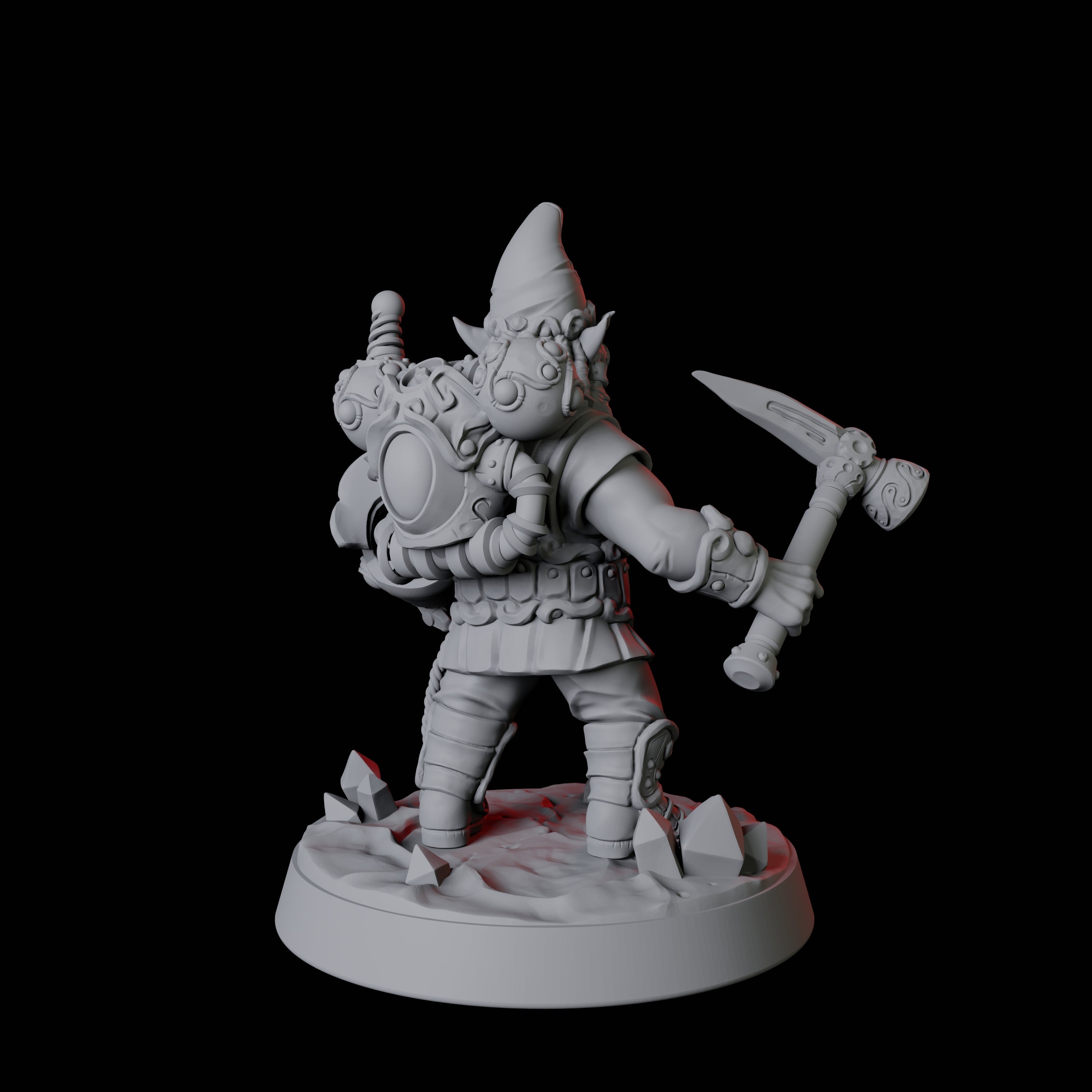 Deep Gnome Artificer A Miniature for Dungeons and Dragons, Pathfinder or other TTRPGs
