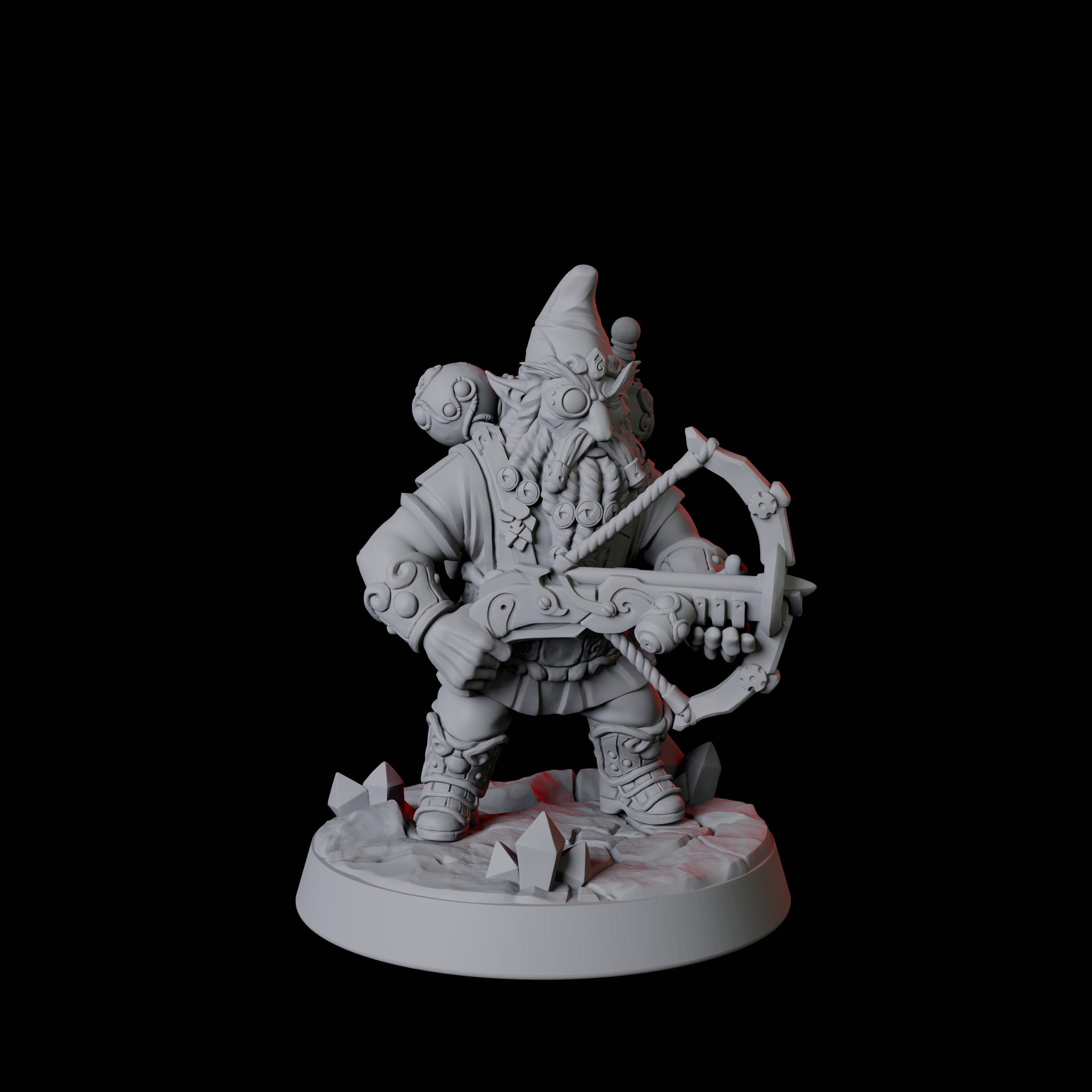 Deep Gnome Artificer Army Miniature for Dungeons and Dragons, Pathfinder or other TTRPGs