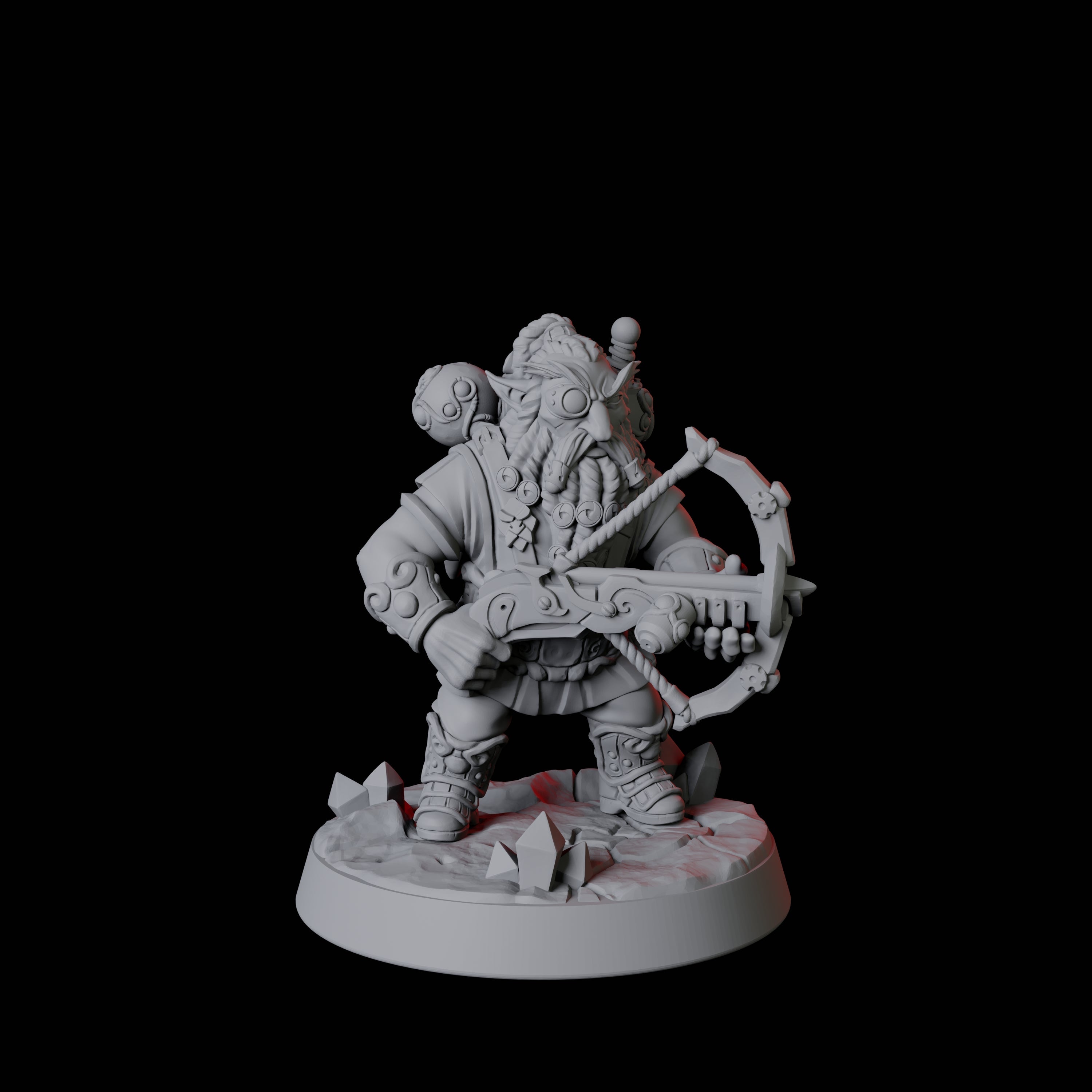 Deep Gnome Artificer Army Miniature for Dungeons and Dragons, Pathfinder or other TTRPGs