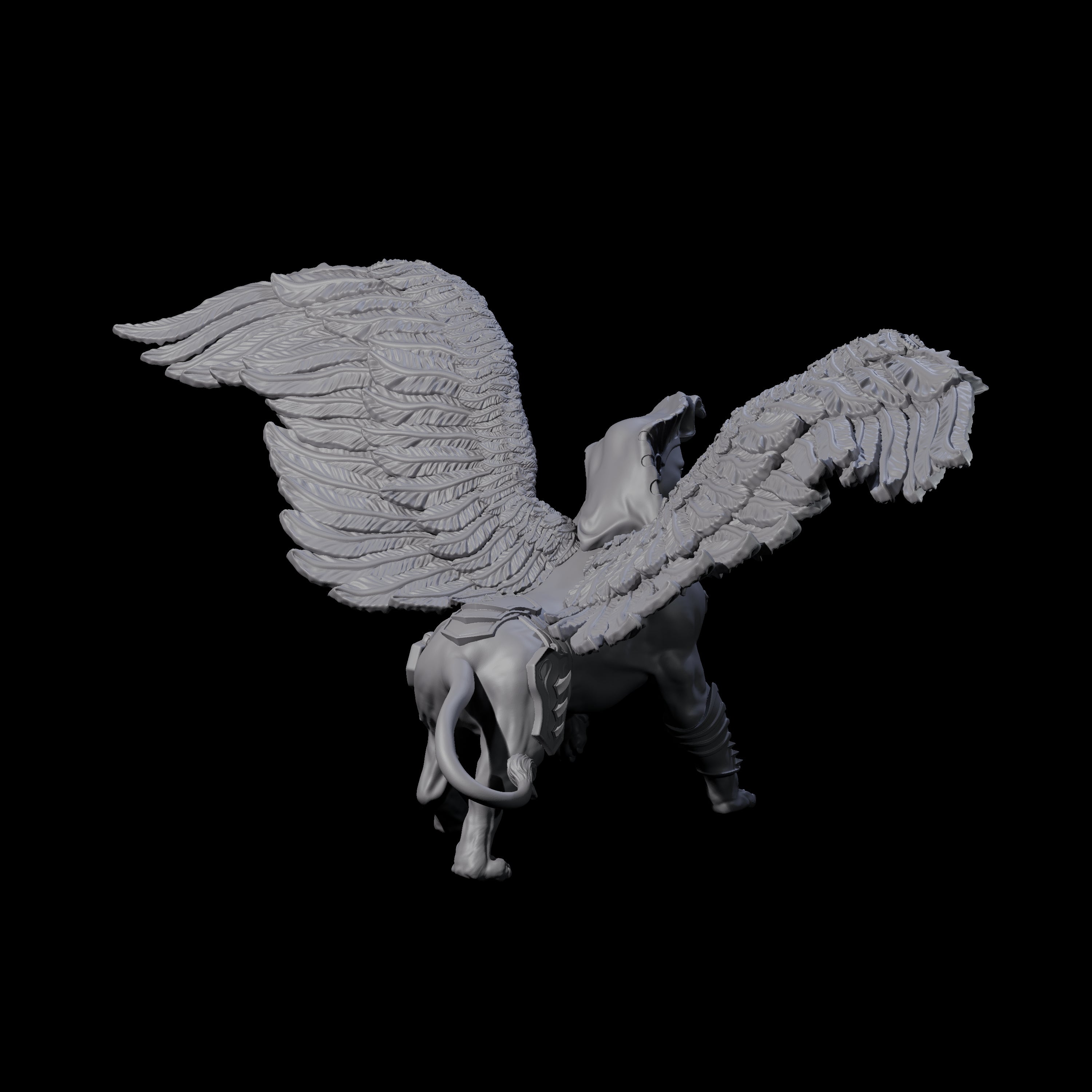 Deep Thinking Sphinx Miniature for Dungeons and Dragons, Pathfinder or other TTRPGs