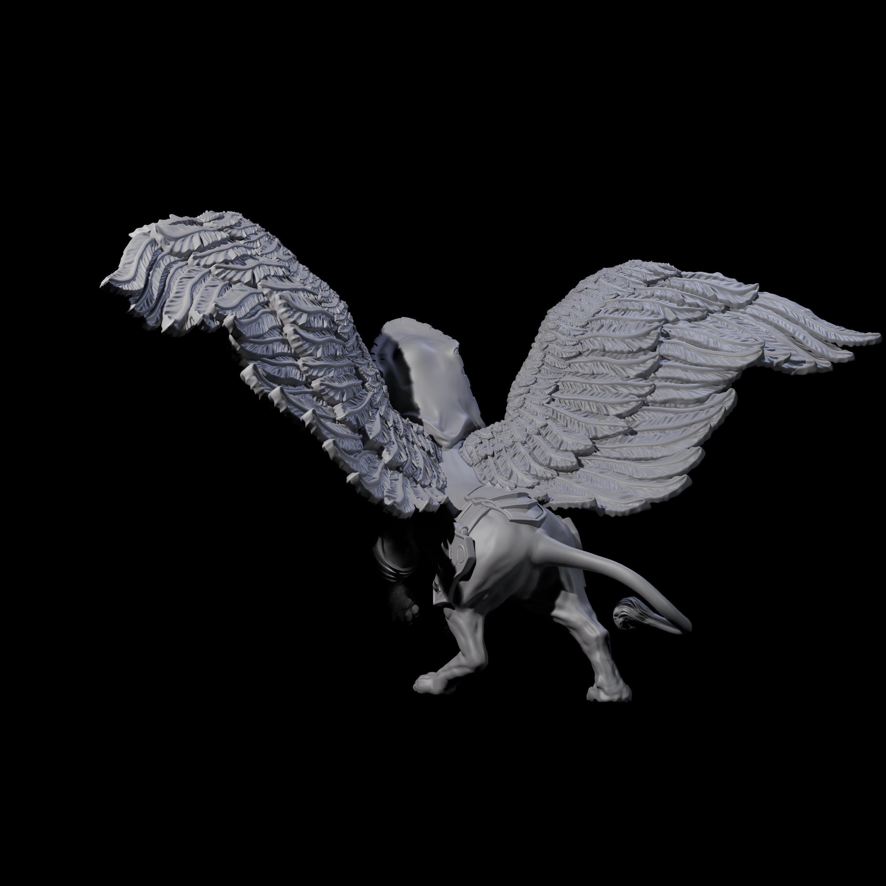 Deep Thinking Sphinx Miniature for Dungeons and Dragons, Pathfinder or other TTRPGs