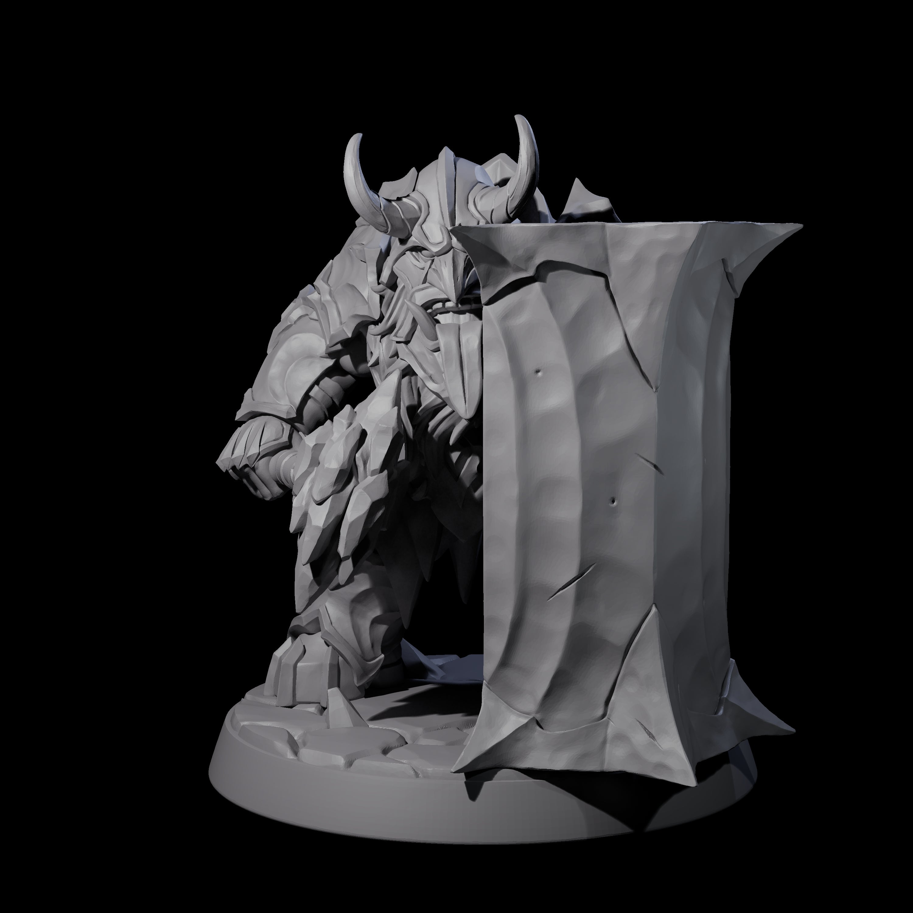 Deepcrust Dwarf A Miniature for Dungeons and Dragons, Pathfinder or other TTRPGs