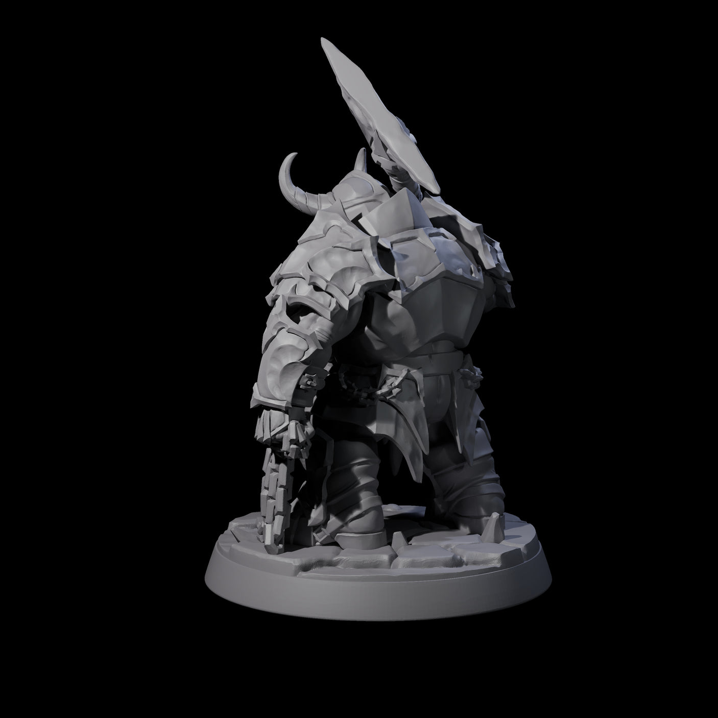 Deepcrust Dwarf B Miniature for Dungeons and Dragons, Pathfinder or other TTRPGs