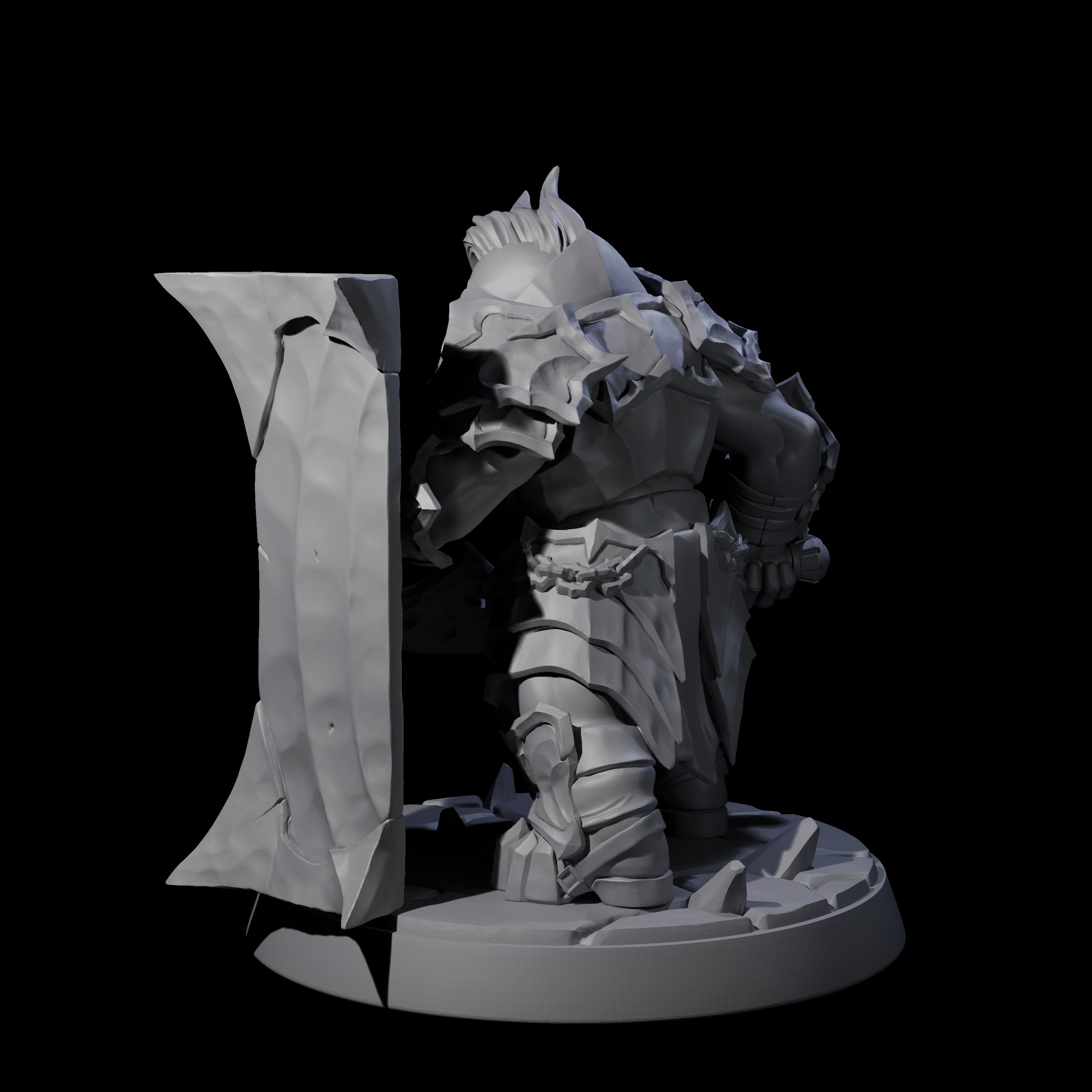 Deepcrust Dwarf E Miniature for Dungeons and Dragons, Pathfinder or other TTRPGs