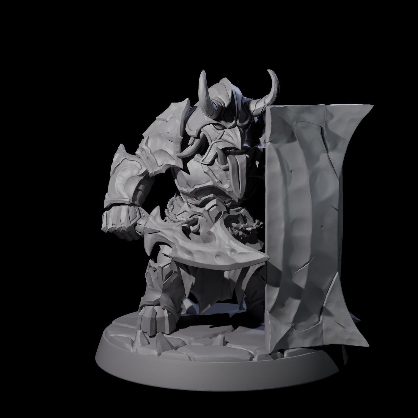Deepcrust Dwarf E Miniature for Dungeons and Dragons, Pathfinder or other TTRPGs