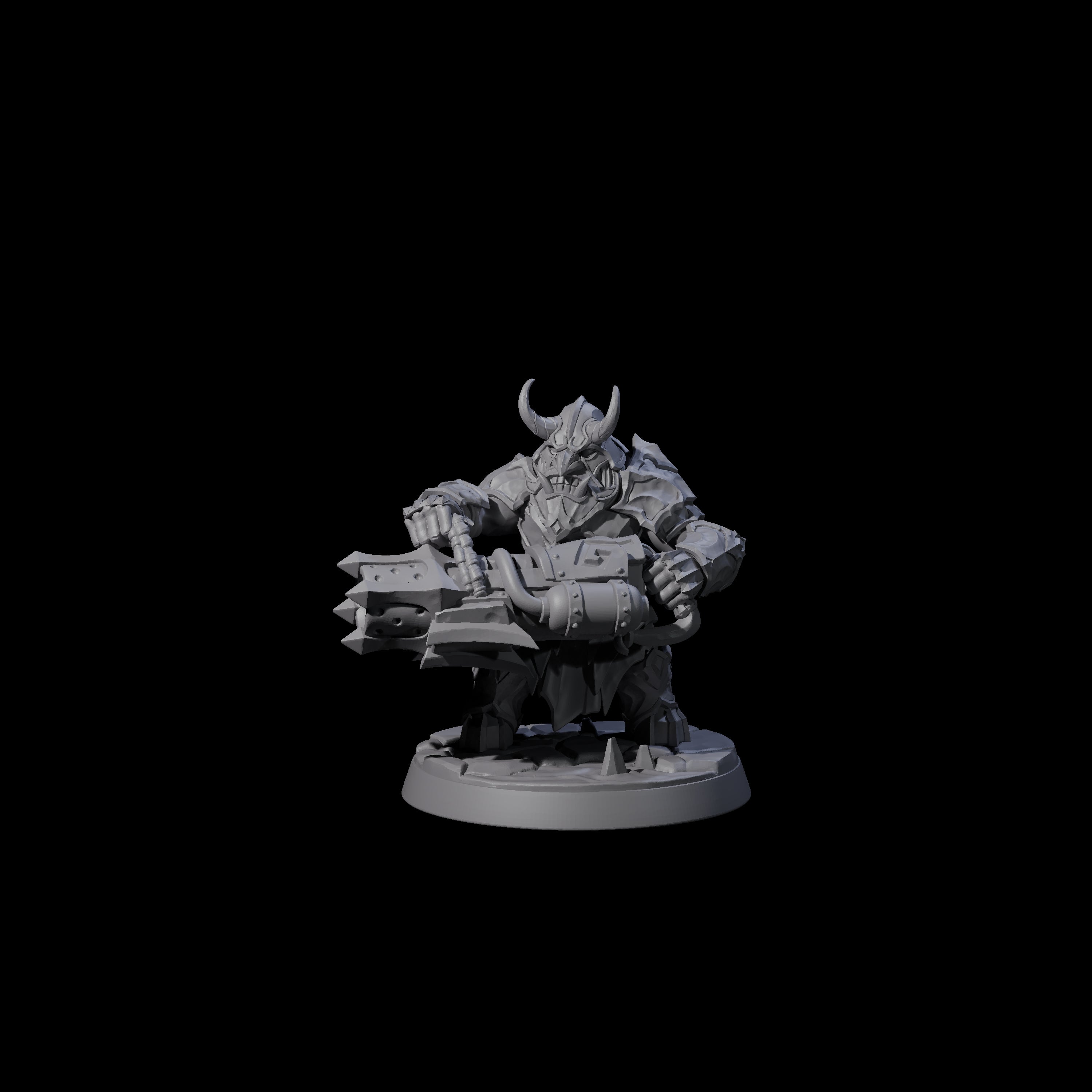 Deepcrust Dwarf F Miniature for Dungeons and Dragons, Pathfinder or other TTRPGs