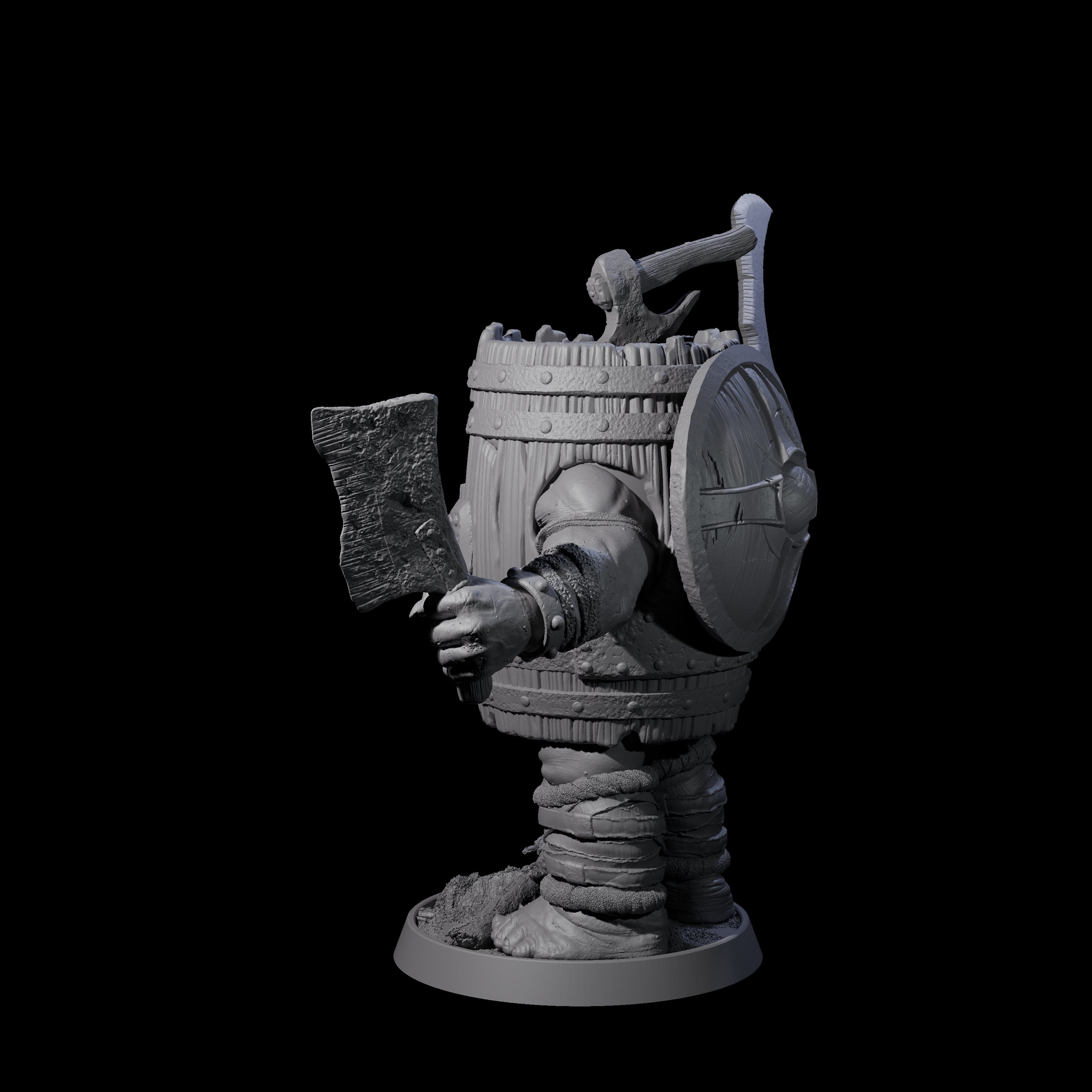 Deformed Ogre C Miniature for Dungeons and Dragons, Pathfinder or other TTRPGs