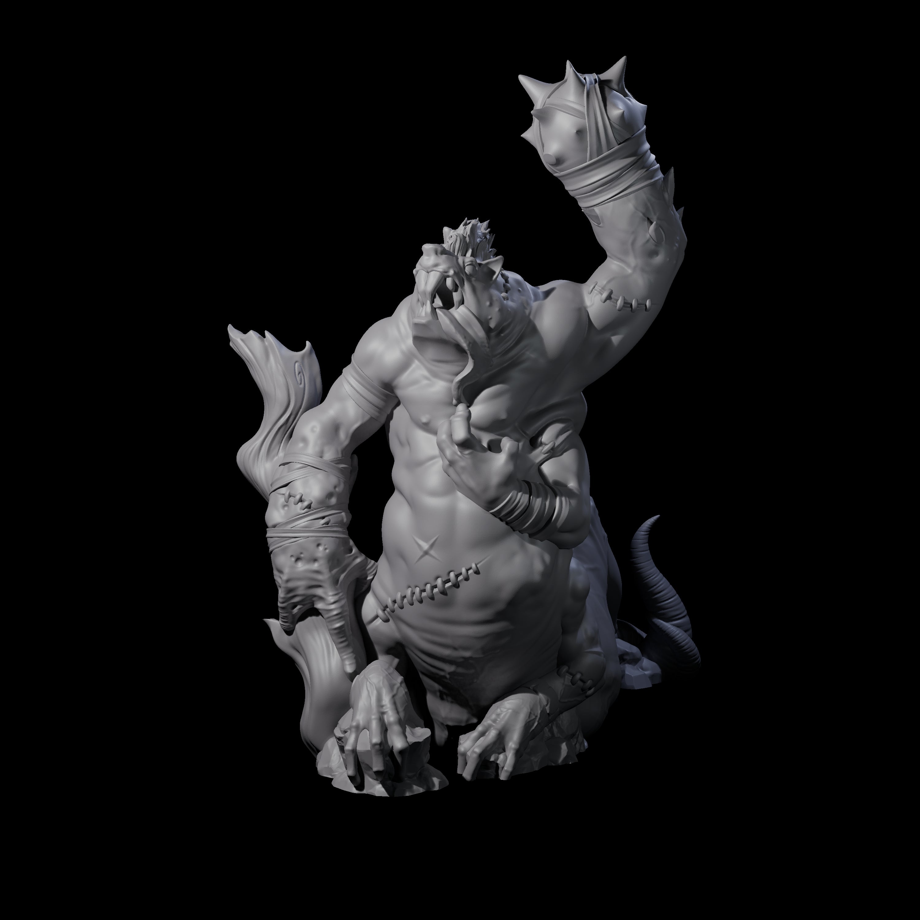 Demolishing Ratfolk Demolitionist Miniature for Dungeons and Dragons, Pathfinder or other TTRPGs
