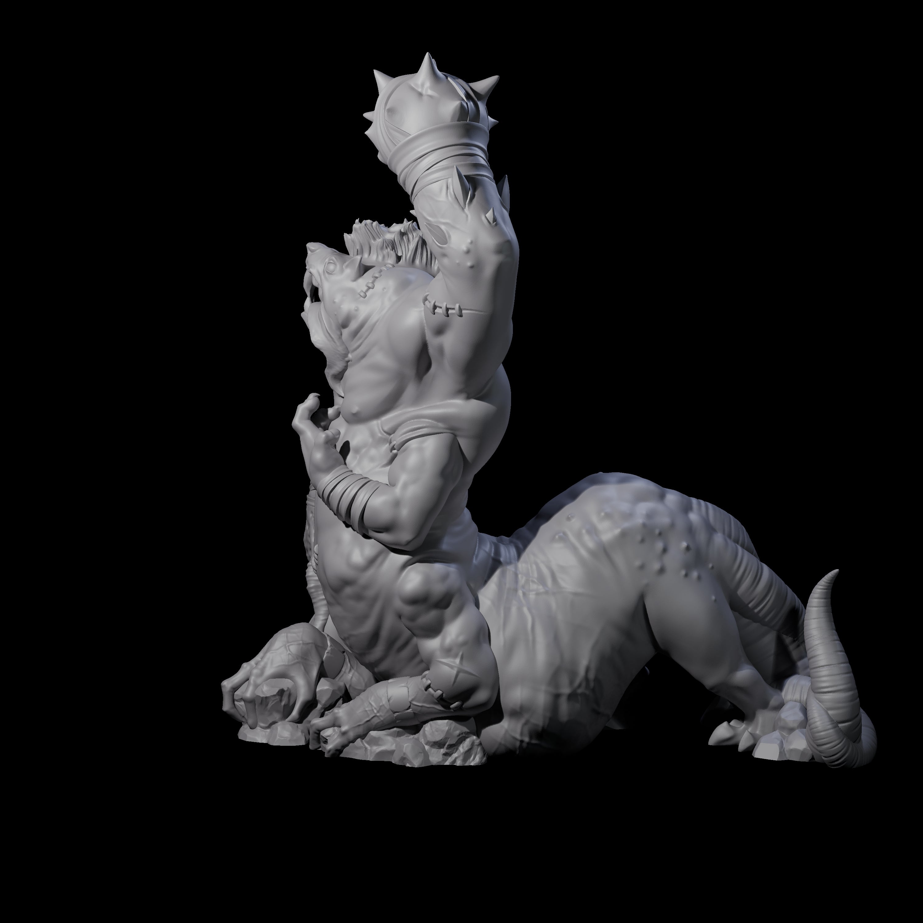 Demolishing Ratfolk Demolitionist Miniature for Dungeons and Dragons, Pathfinder or other TTRPGs