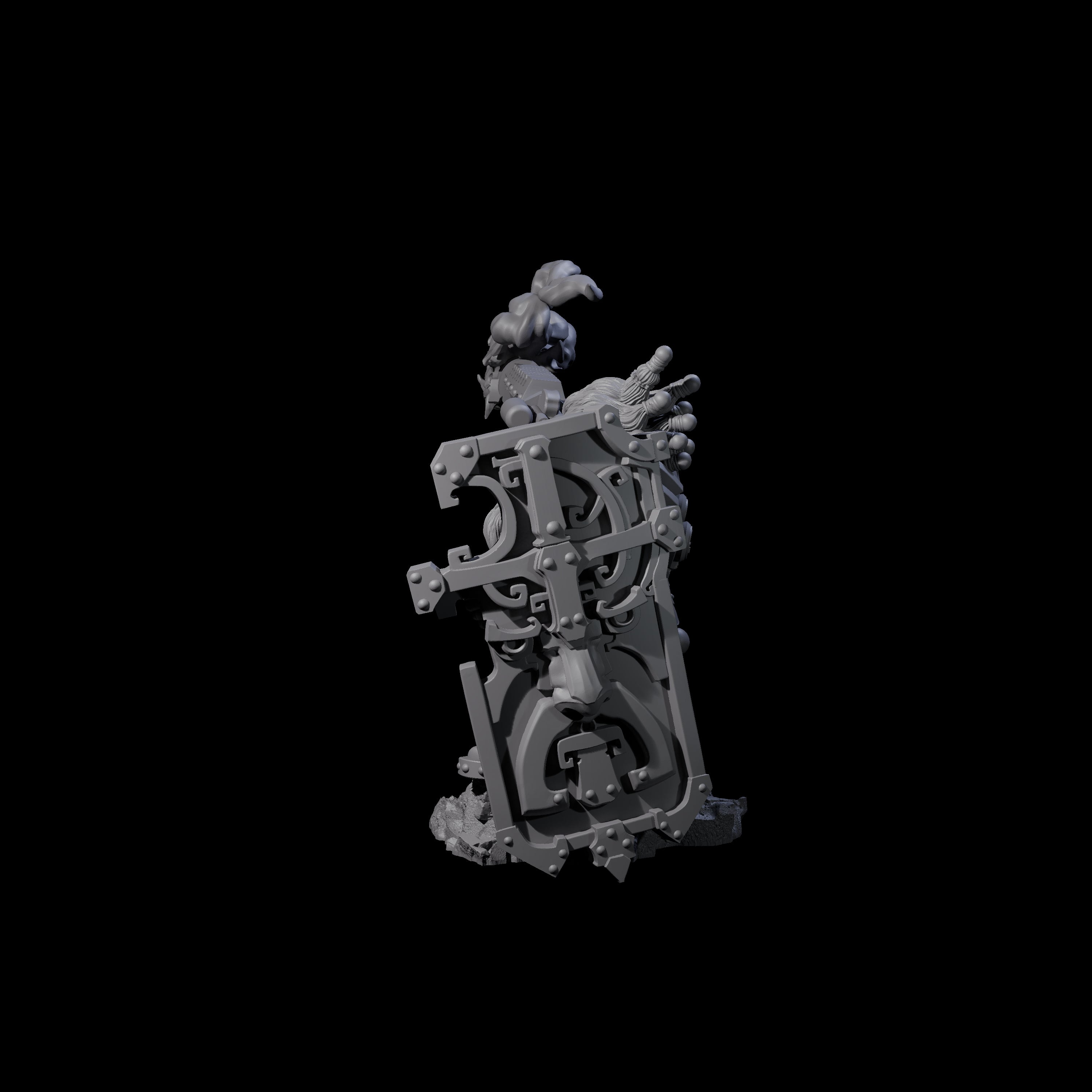 Demon Gun Firing Dwarf Miniature for Dungeons and Dragons, Pathfinder or other TTRPGs