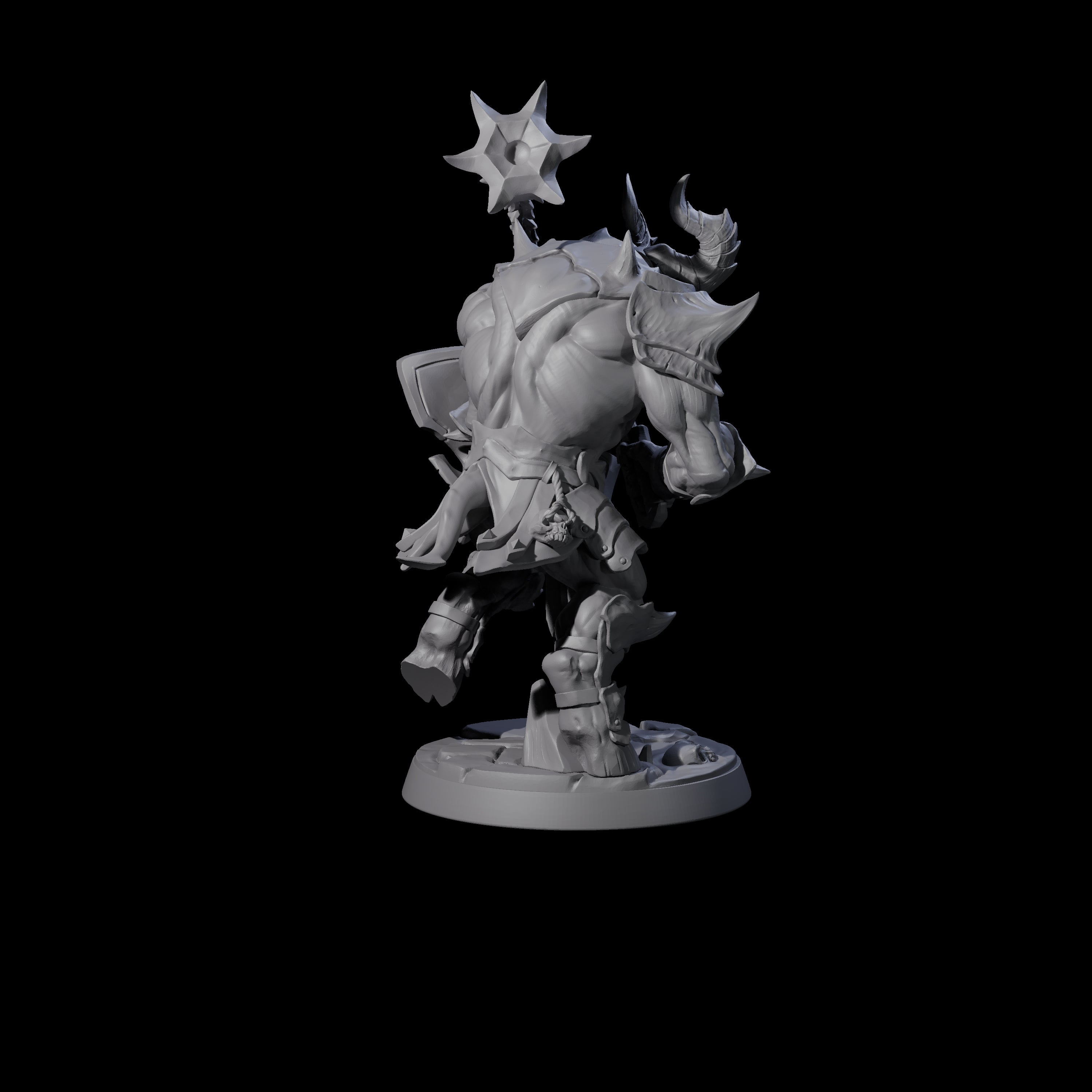 Demonic Ravager C Miniature for Dungeons and Dragons, Pathfinder or other TTRPGs