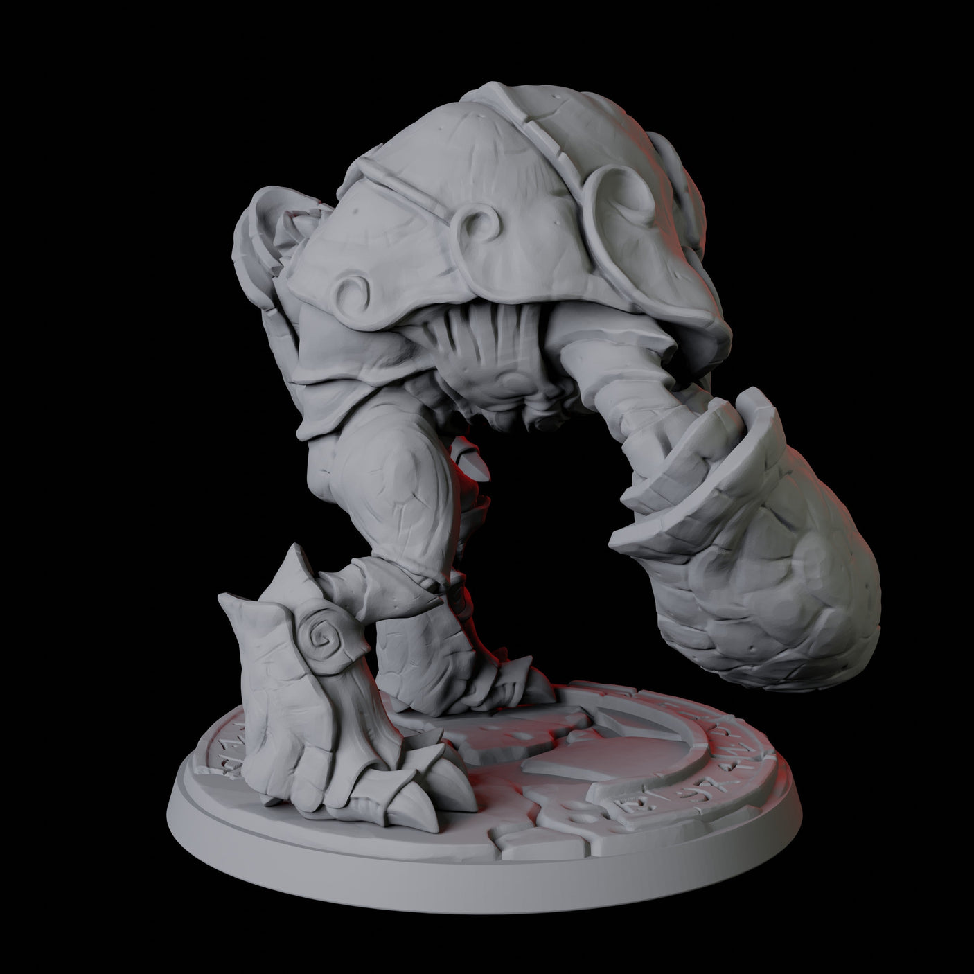 Depth Umber Hulk A Miniature for Dungeons and Dragons, Pathfinder or other TTRPGs