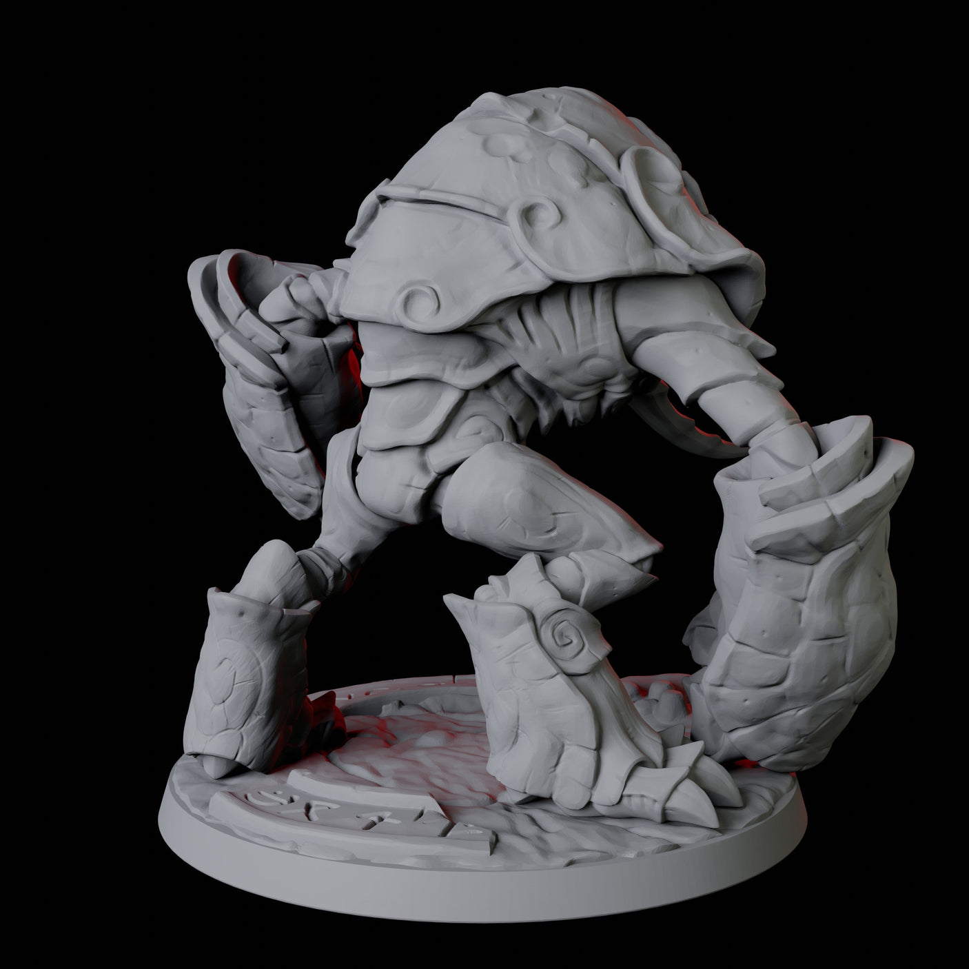Depth Umber Hulk B Miniature for Dungeons and Dragons, Pathfinder or other TTRPGs