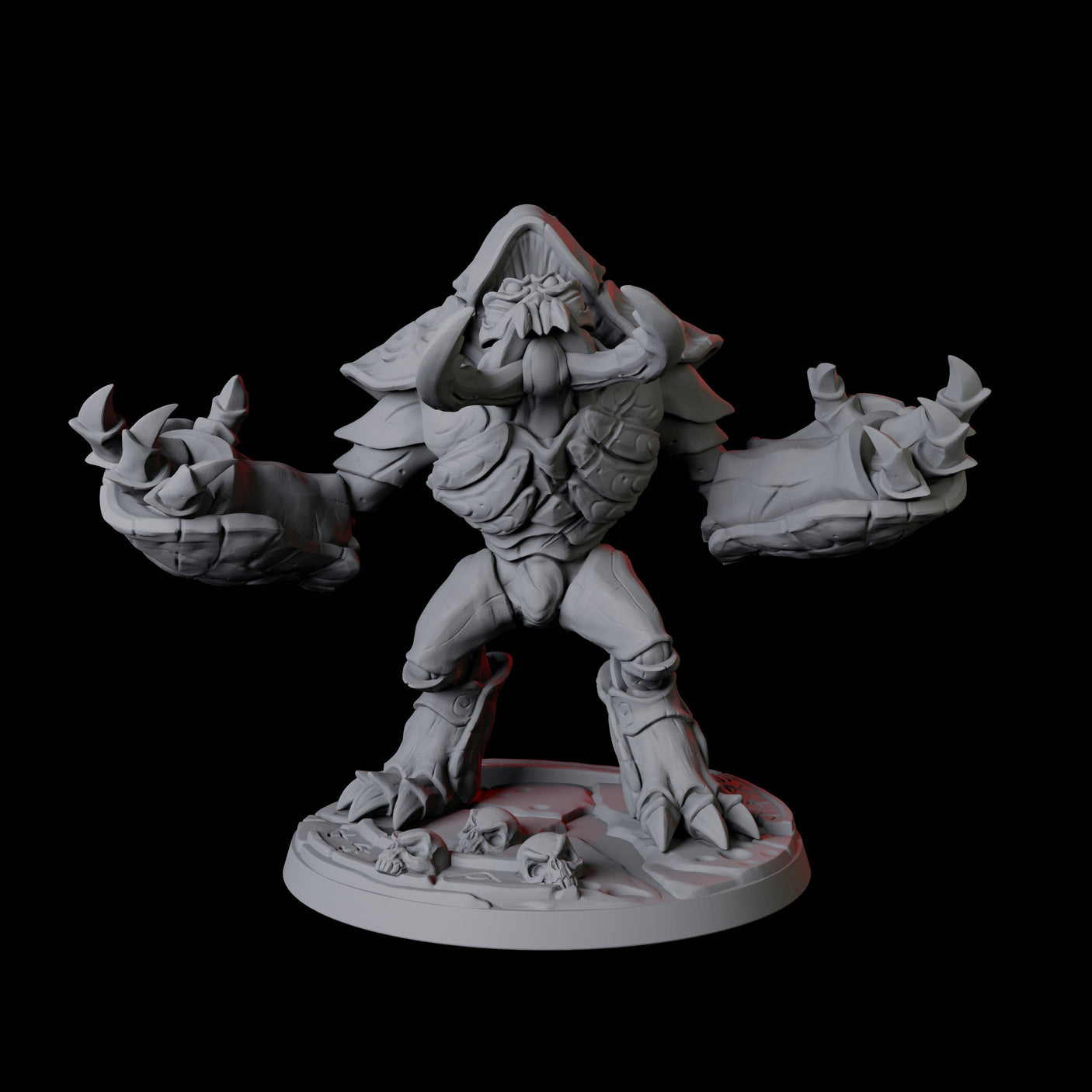 Depth Umber Hulk C Miniature for Dungeons and Dragons, Pathfinder or other TTRPGs