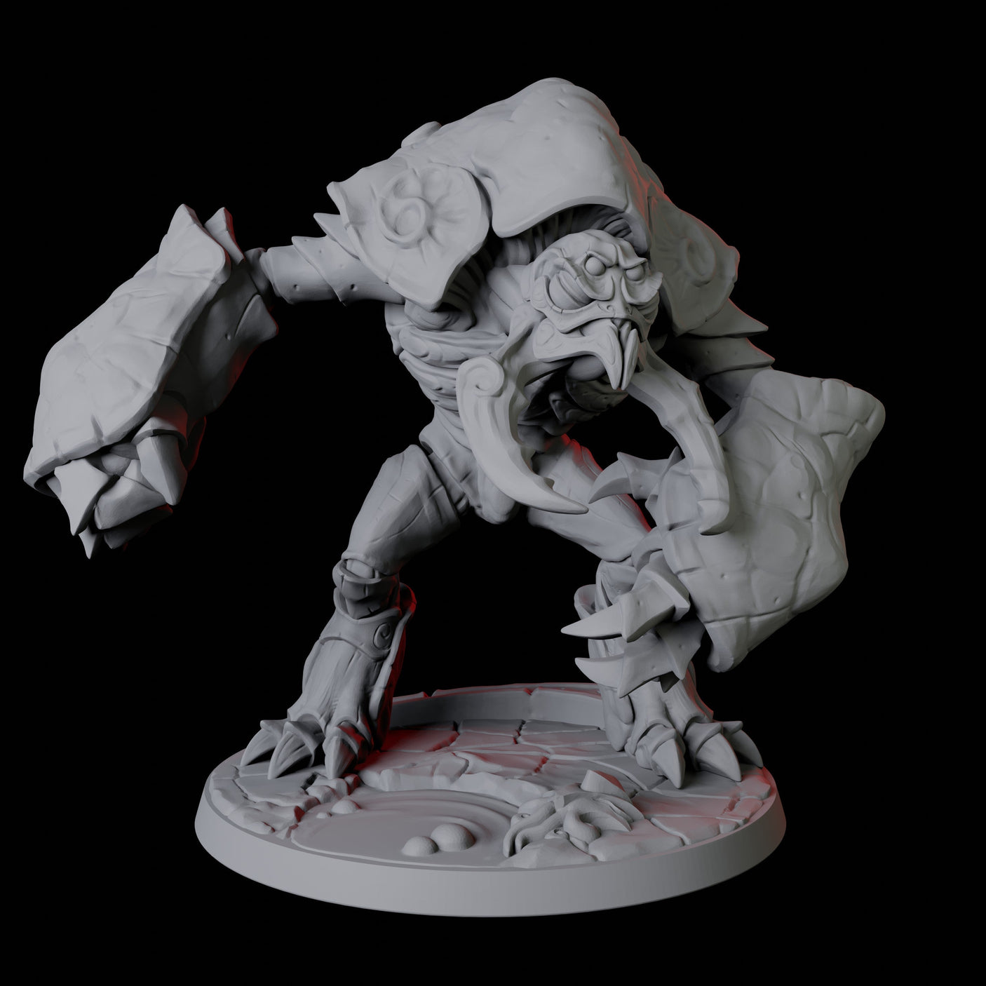 Depth Umber Hulk D Miniature for Dungeons and Dragons, Pathfinder or other TTRPGs