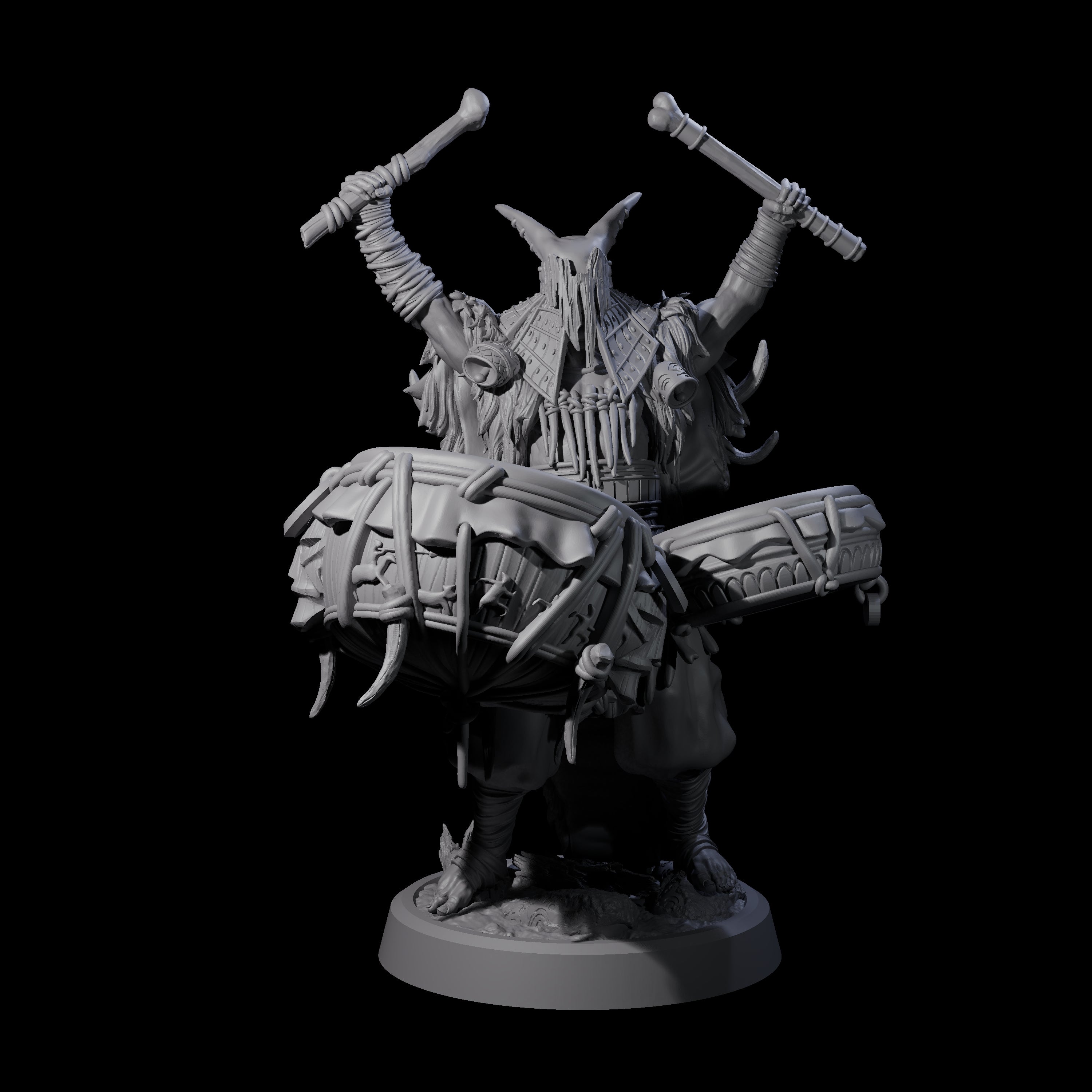 Deranged Pagan Cultist D Miniature for Dungeons and Dragons, Pathfinder or other TTRPGs