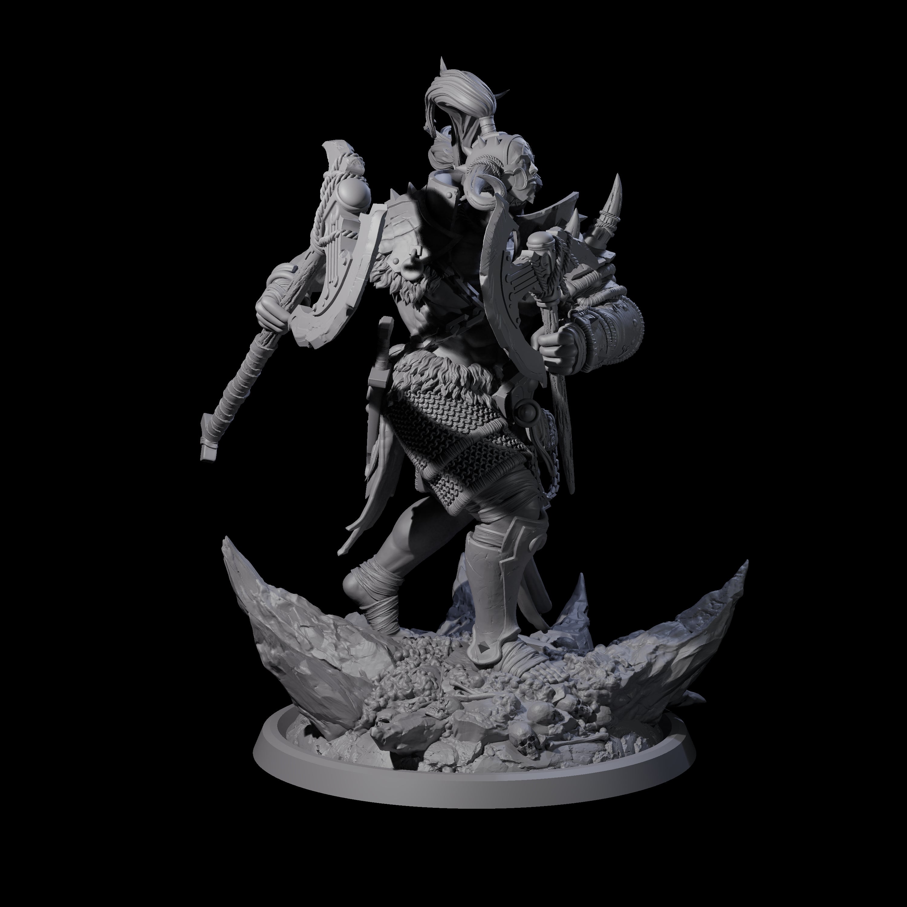 Descending Doomwalker A Miniature for Dungeons and Dragons, Pathfinder or other TTRPGs