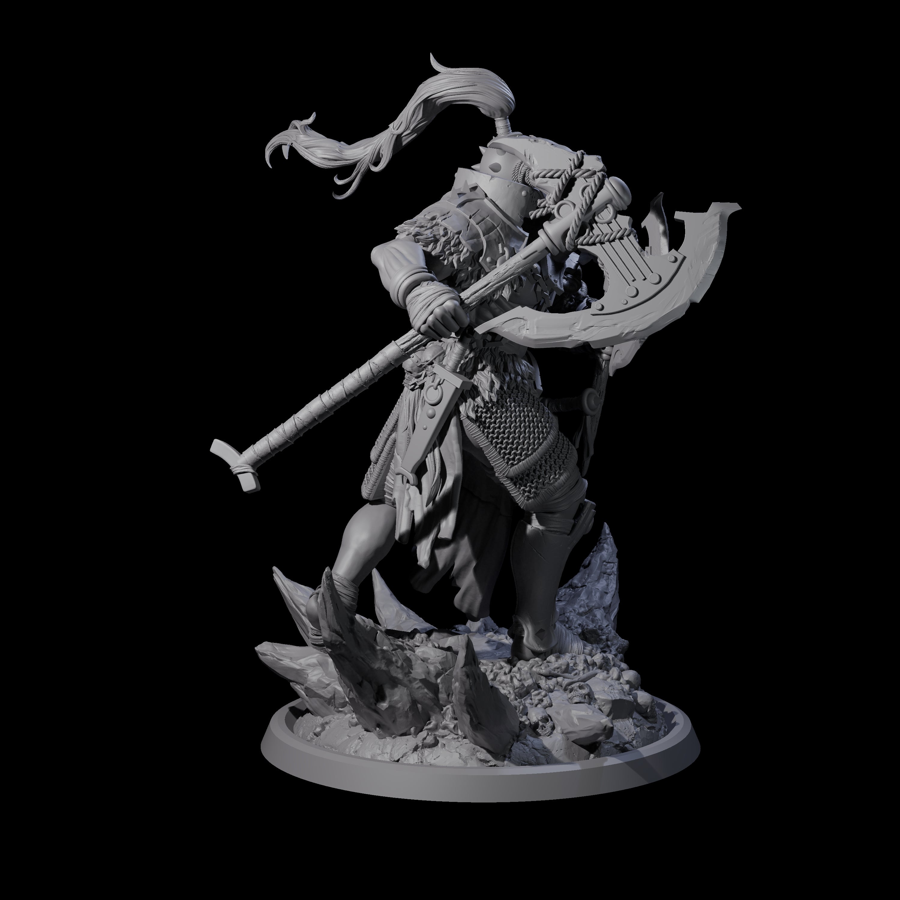 Descending Doomwalker A Miniature for Dungeons and Dragons, Pathfinder or other TTRPGs