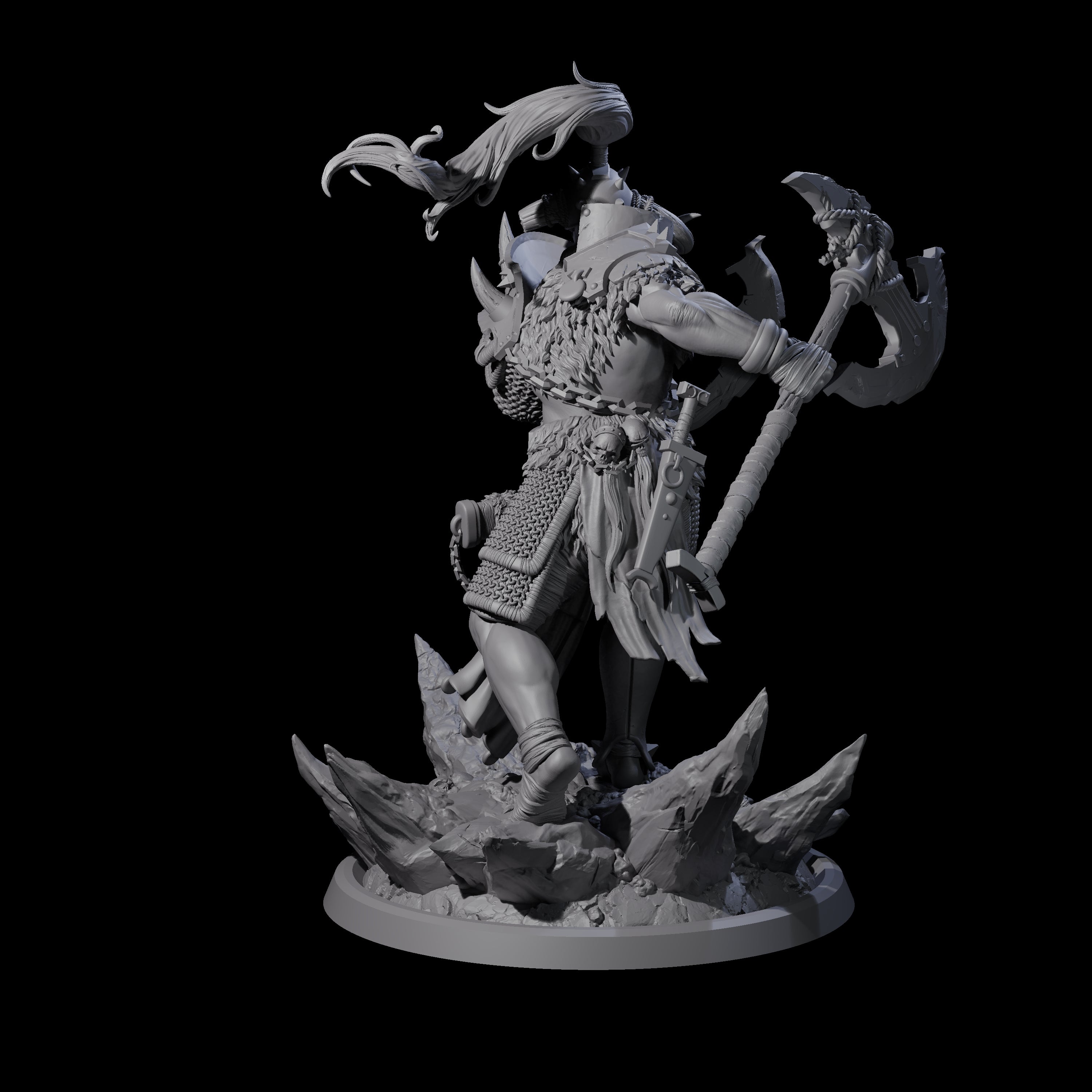 Descending Doomwalker A Miniature for Dungeons and Dragons, Pathfinder or other TTRPGs
