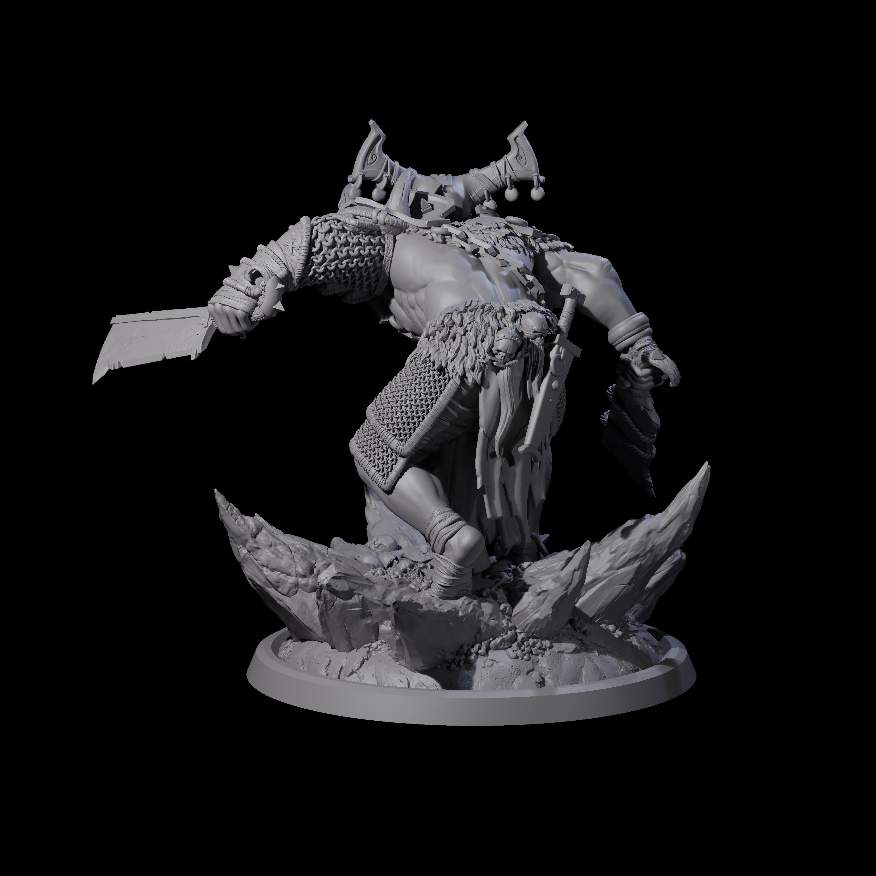 Descending Doomwalker C Miniature for Dungeons and Dragons, Pathfinder or other TTRPGs