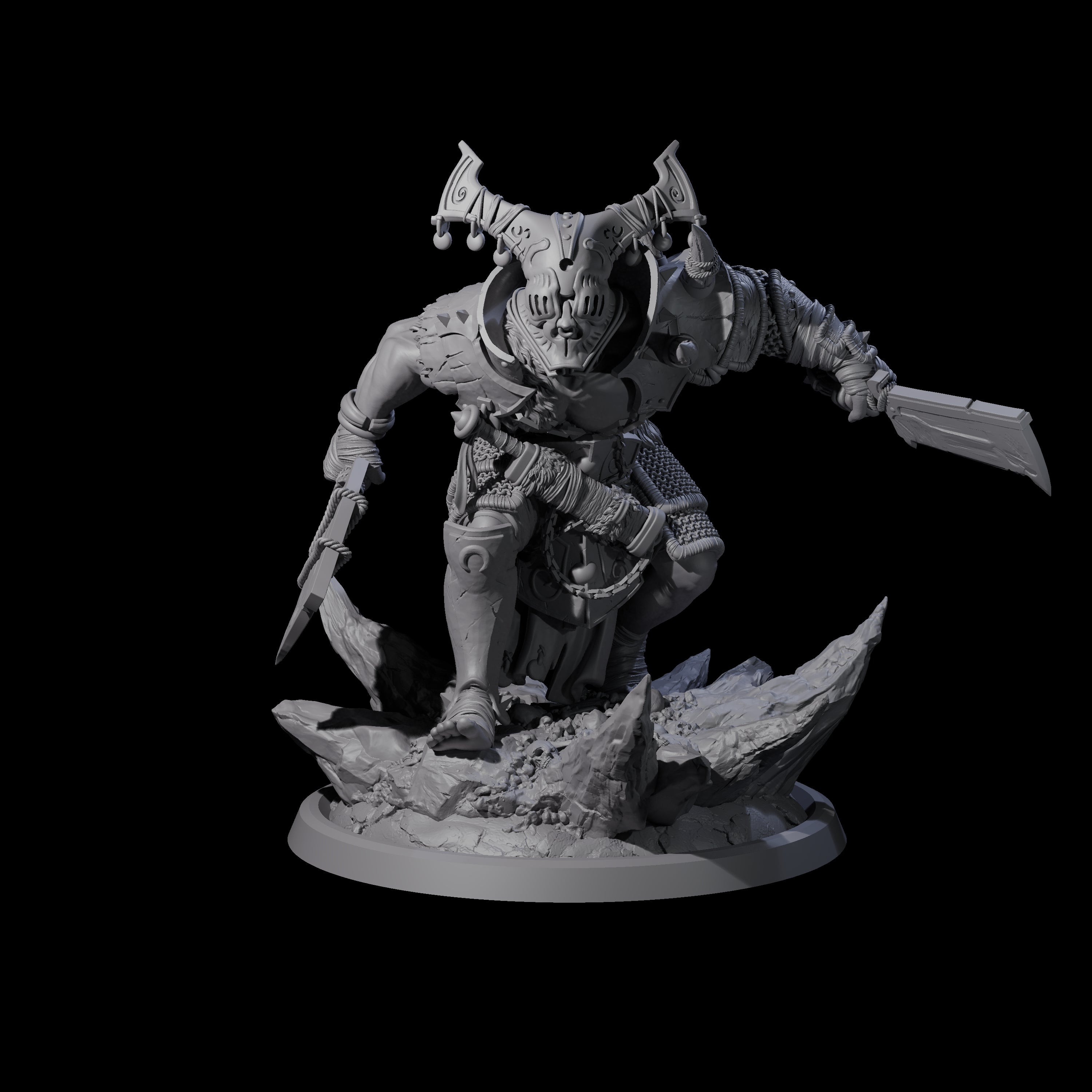 Descending Doomwalker C Miniature for Dungeons and Dragons, Pathfinder or other TTRPGs