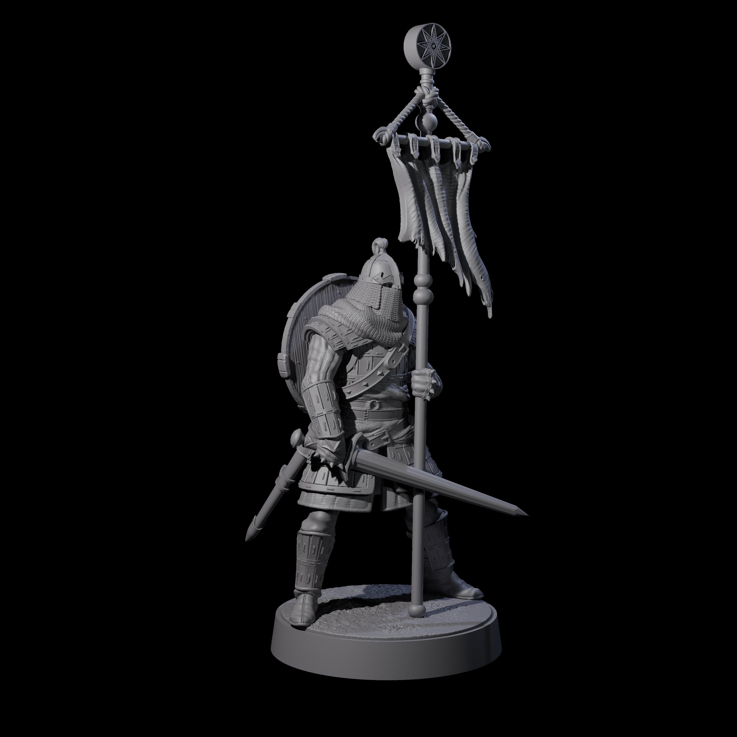 Desert Mercenary G Miniature for Dungeons and Dragons, Pathfinder or other TTRPGs