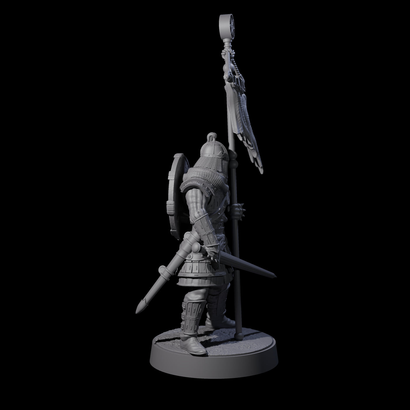 Desert Mercenary G Miniature for Dungeons and Dragons, Pathfinder or other TTRPGs
