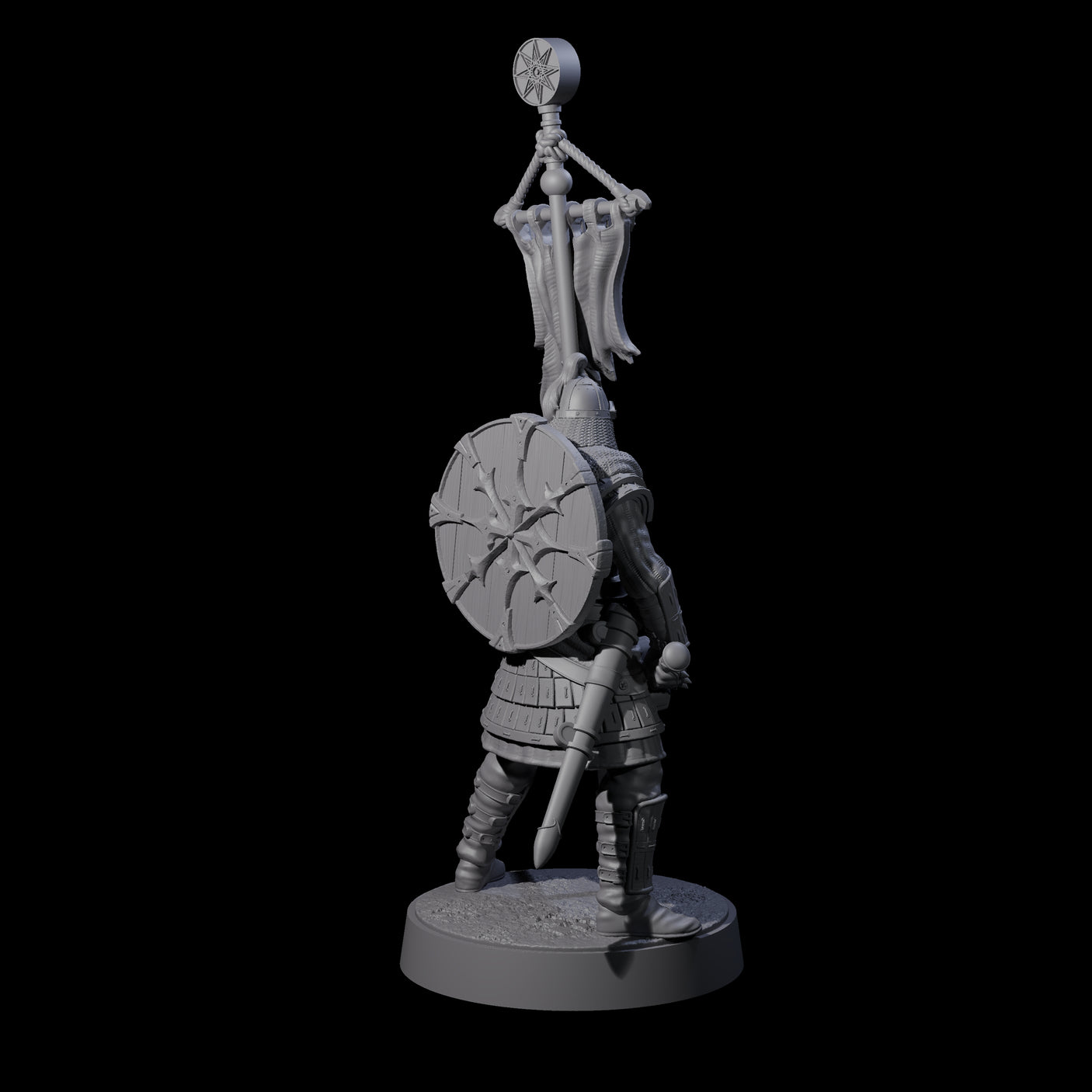 Desert Mercenary G Miniature for Dungeons and Dragons, Pathfinder or other TTRPGs