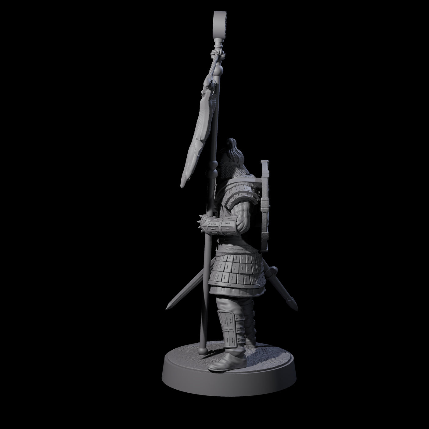 Desert Mercenary G Miniature for Dungeons and Dragons, Pathfinder or other TTRPGs