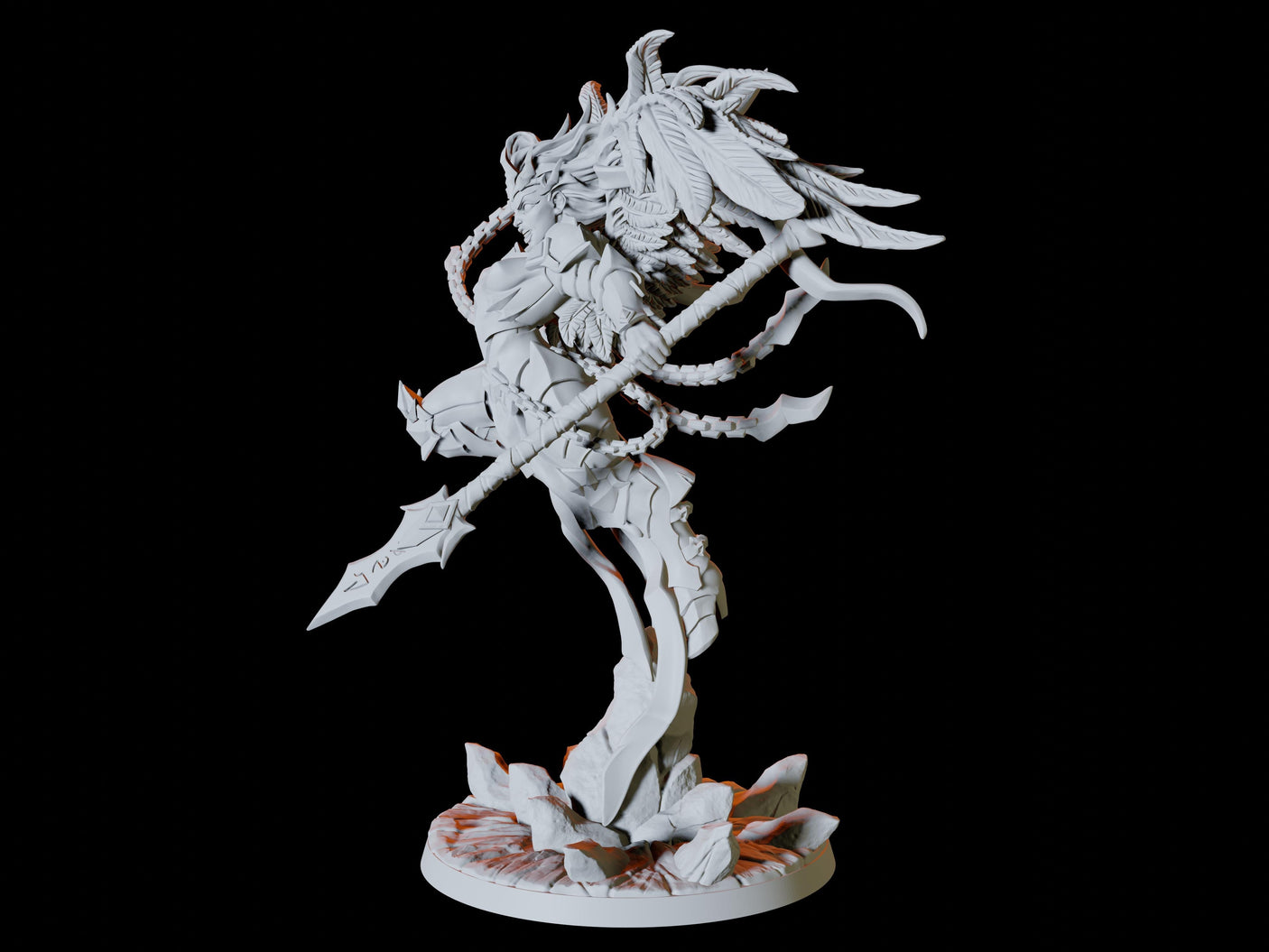 Deva, Planetar or Solar Miniature for Dungeons and Dragons, Pathfinder or other TTRPGs