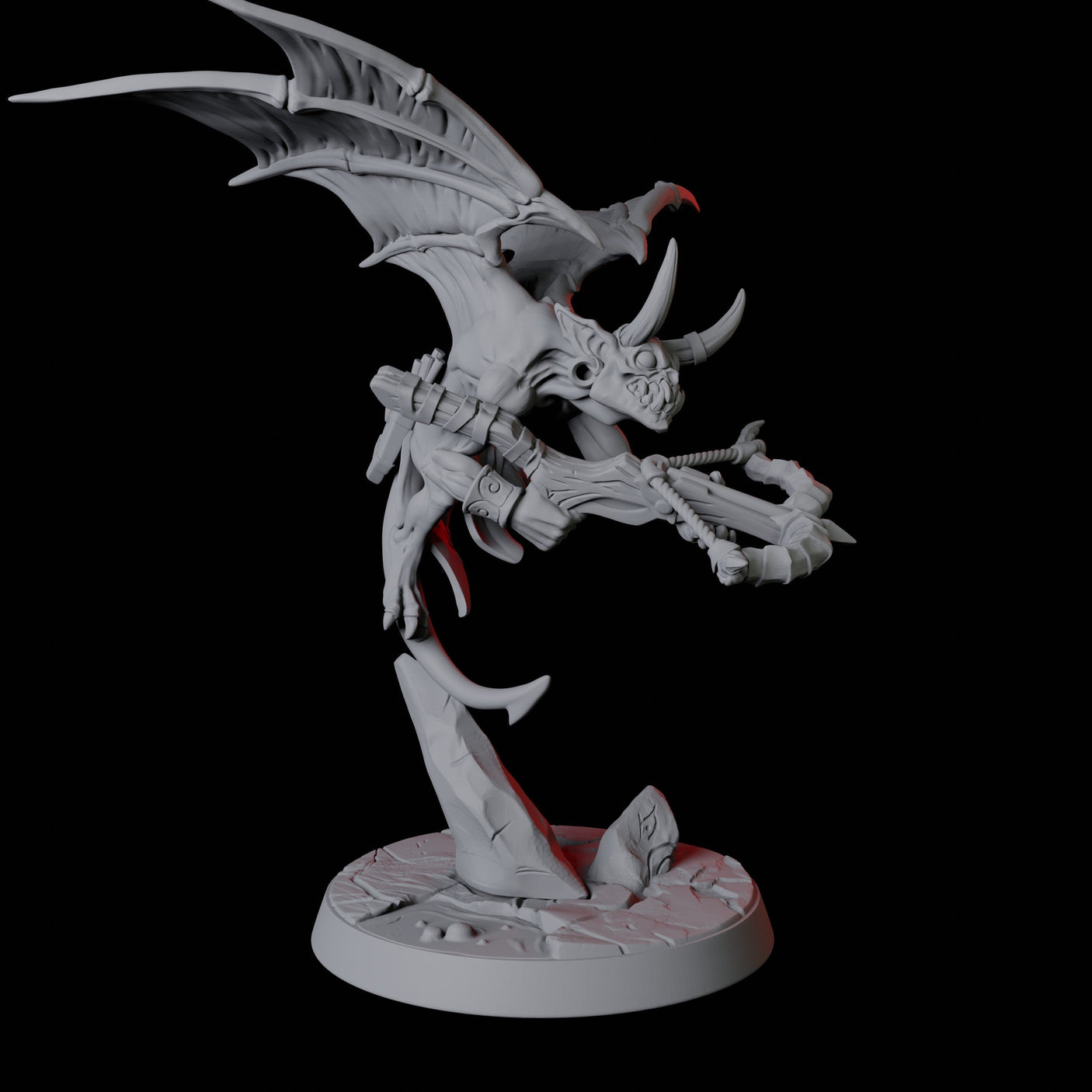 Devil Imp A Miniature for Dungeons and Dragons, Pathfinder or other TTRPGs